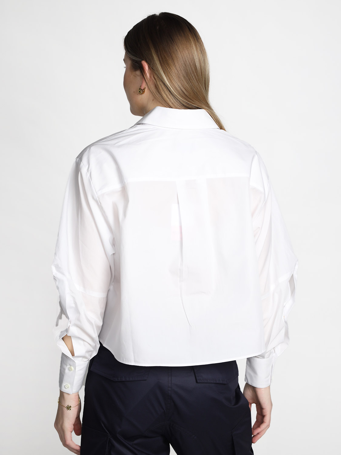 Cuantico Soho - Bluse aus Baumwolle white XS/S