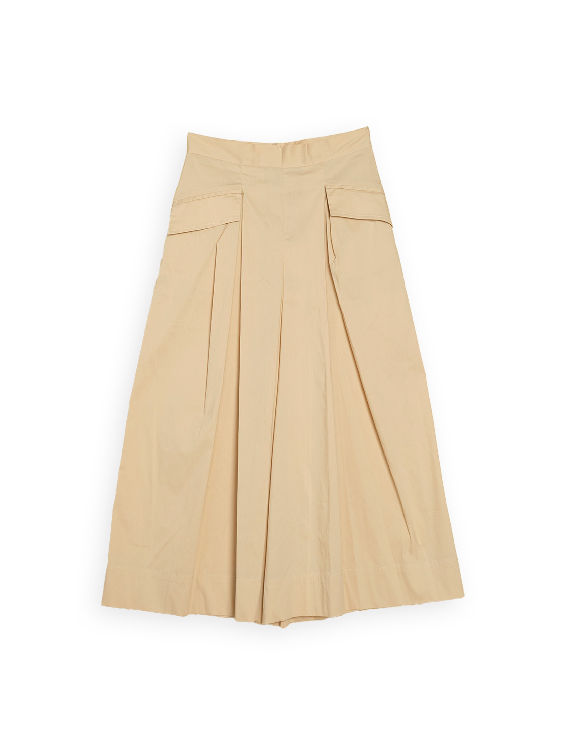 Semicouture Hose mit Bundfalte   beige 38