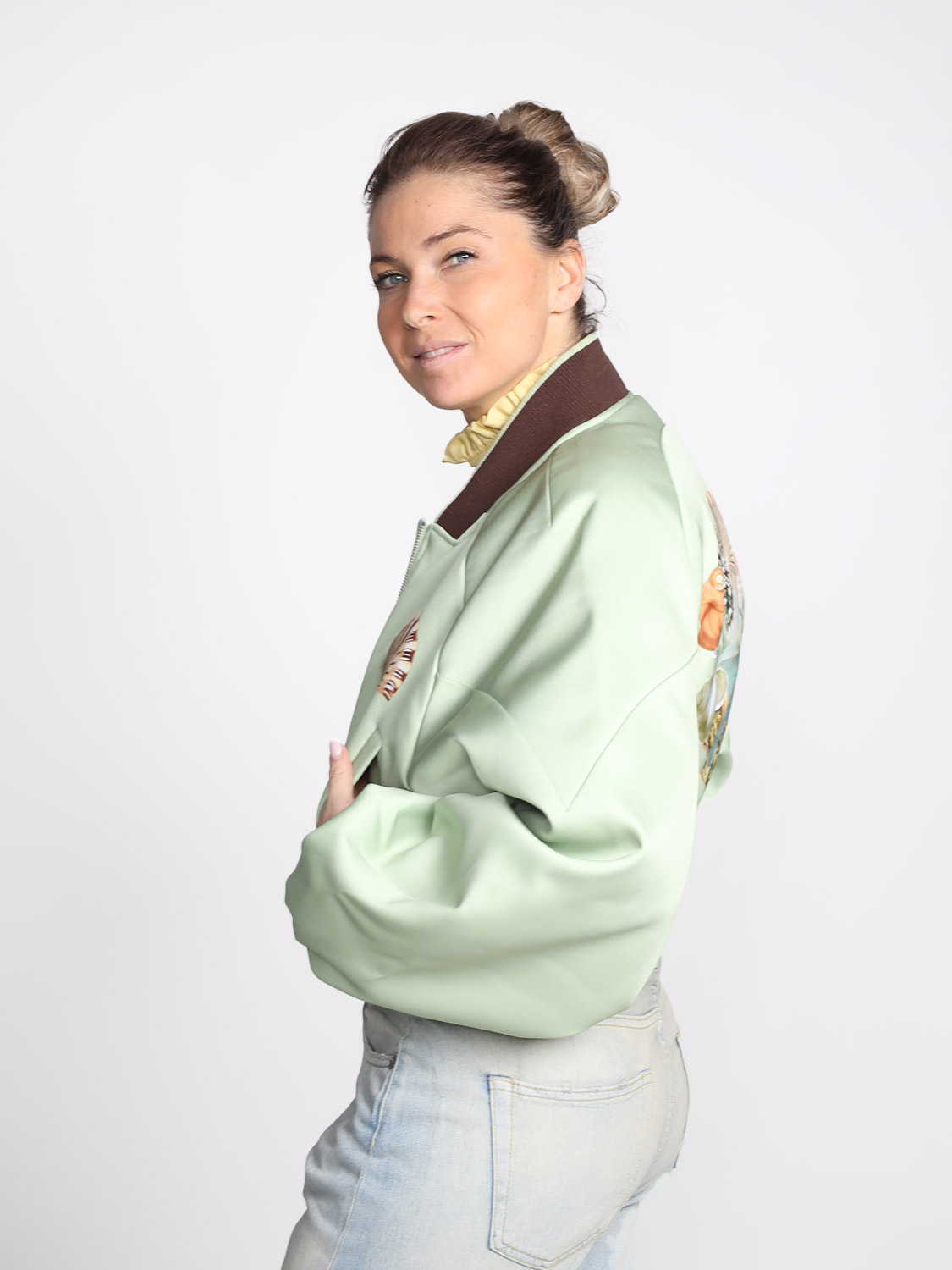 Alemais Opal – bomber jacket green 34