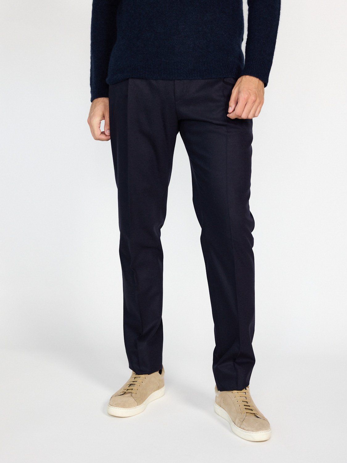 Wool jogging pants 