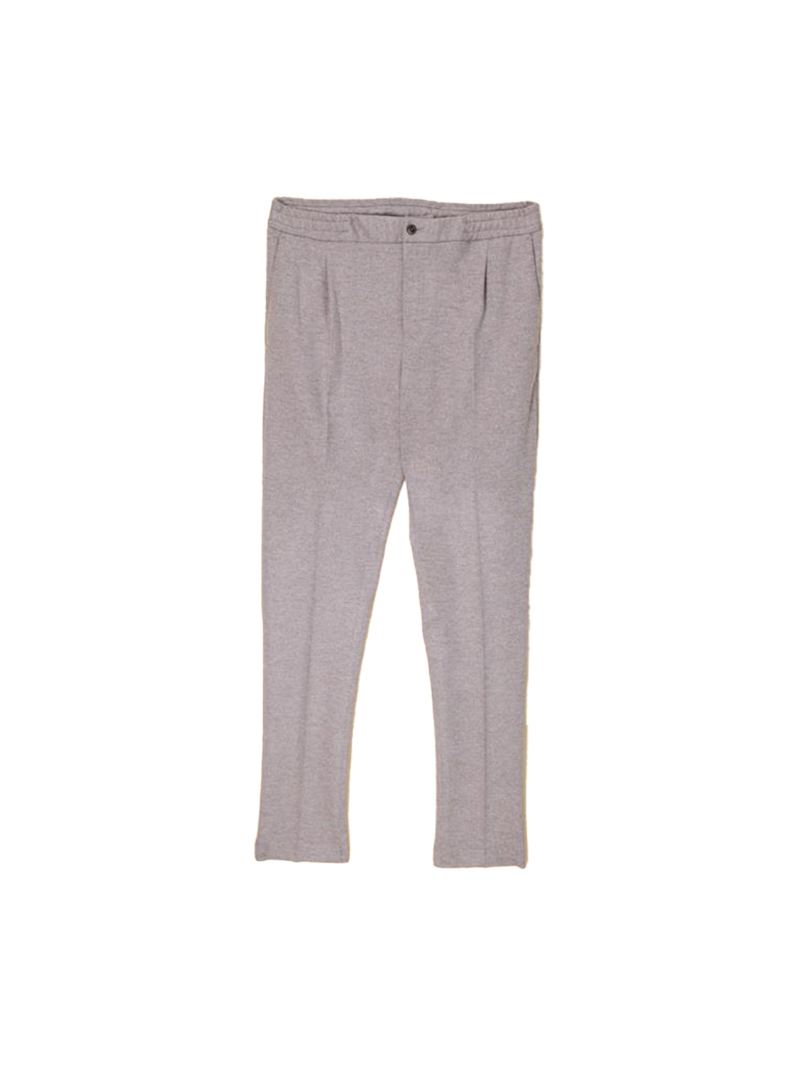 Slim-fit wool trousers 