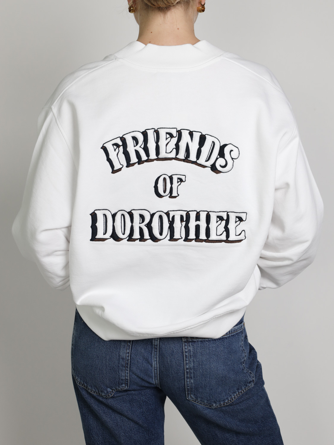 Dorothee Schumacher Friends of Dorothee – Pullover aus Baumwolle   bianco XS/S