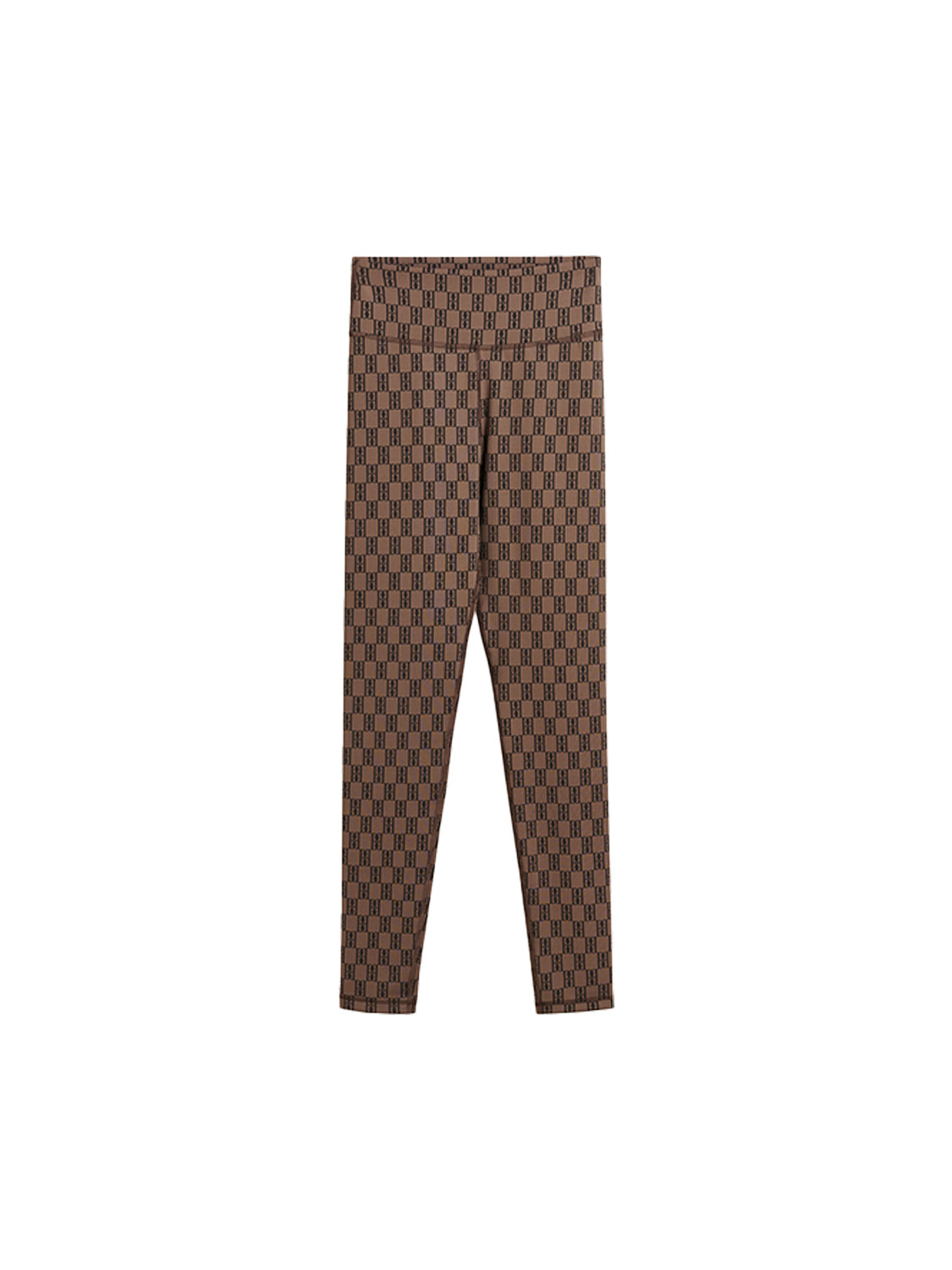 By Malene Birger Polene monogram print leggings  brown XS