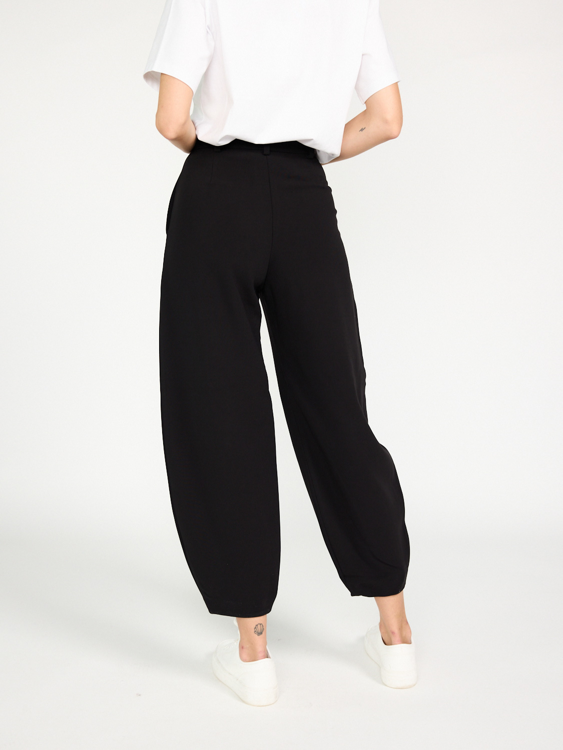 By Malene Birger Carlien – Hose aus Wolle   nero 36