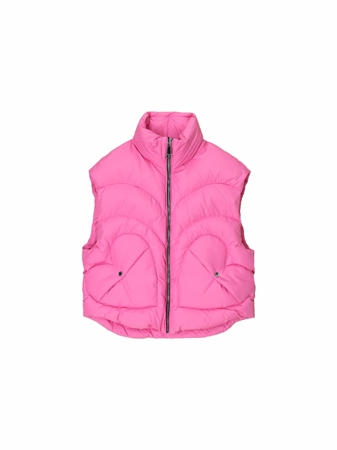 Khrisjoy Corazon Vest – Oversized Weste    rosa XS/S