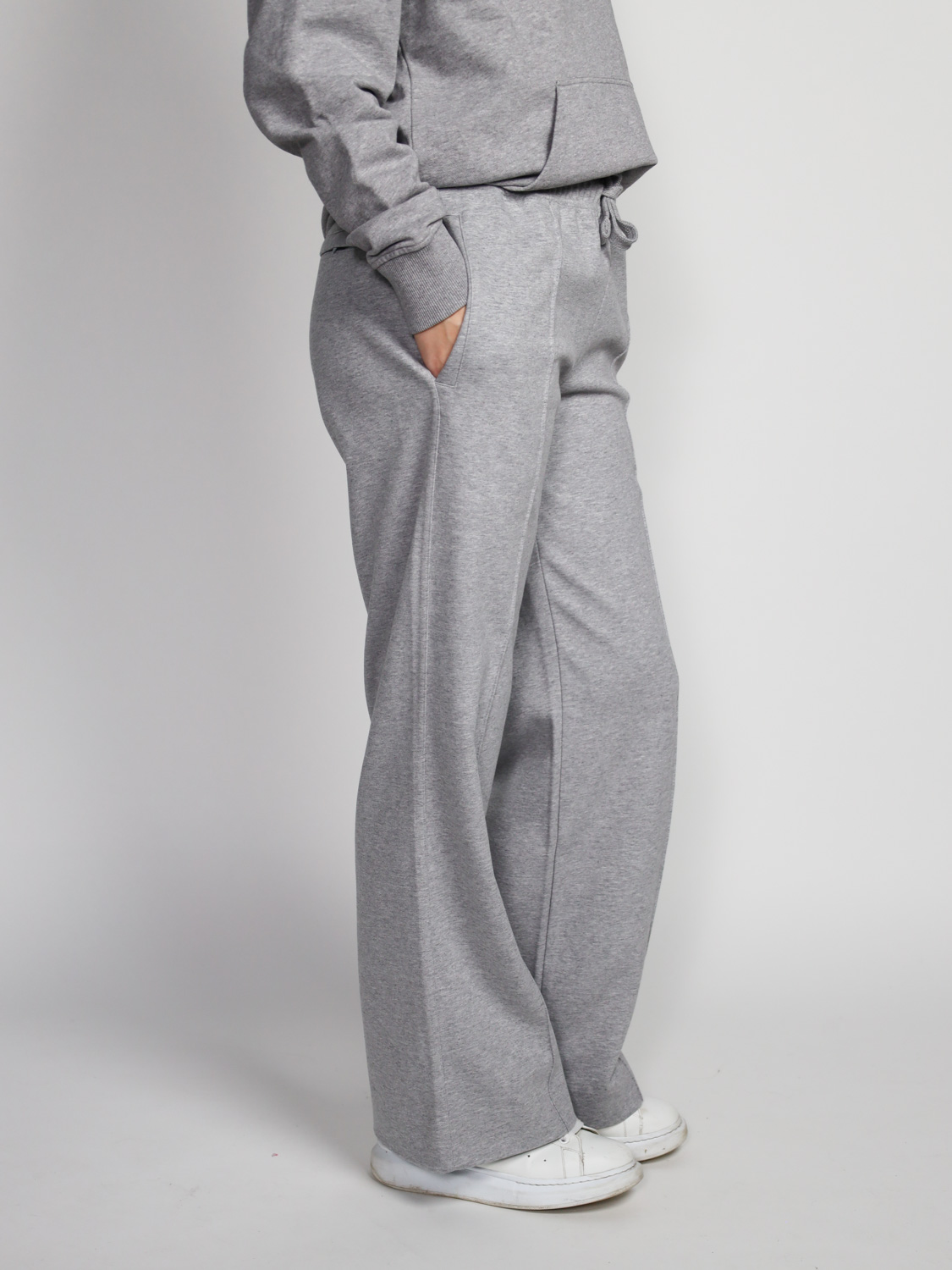 JW Anderson Pintruck – fabric trousers with wide legs  grey S