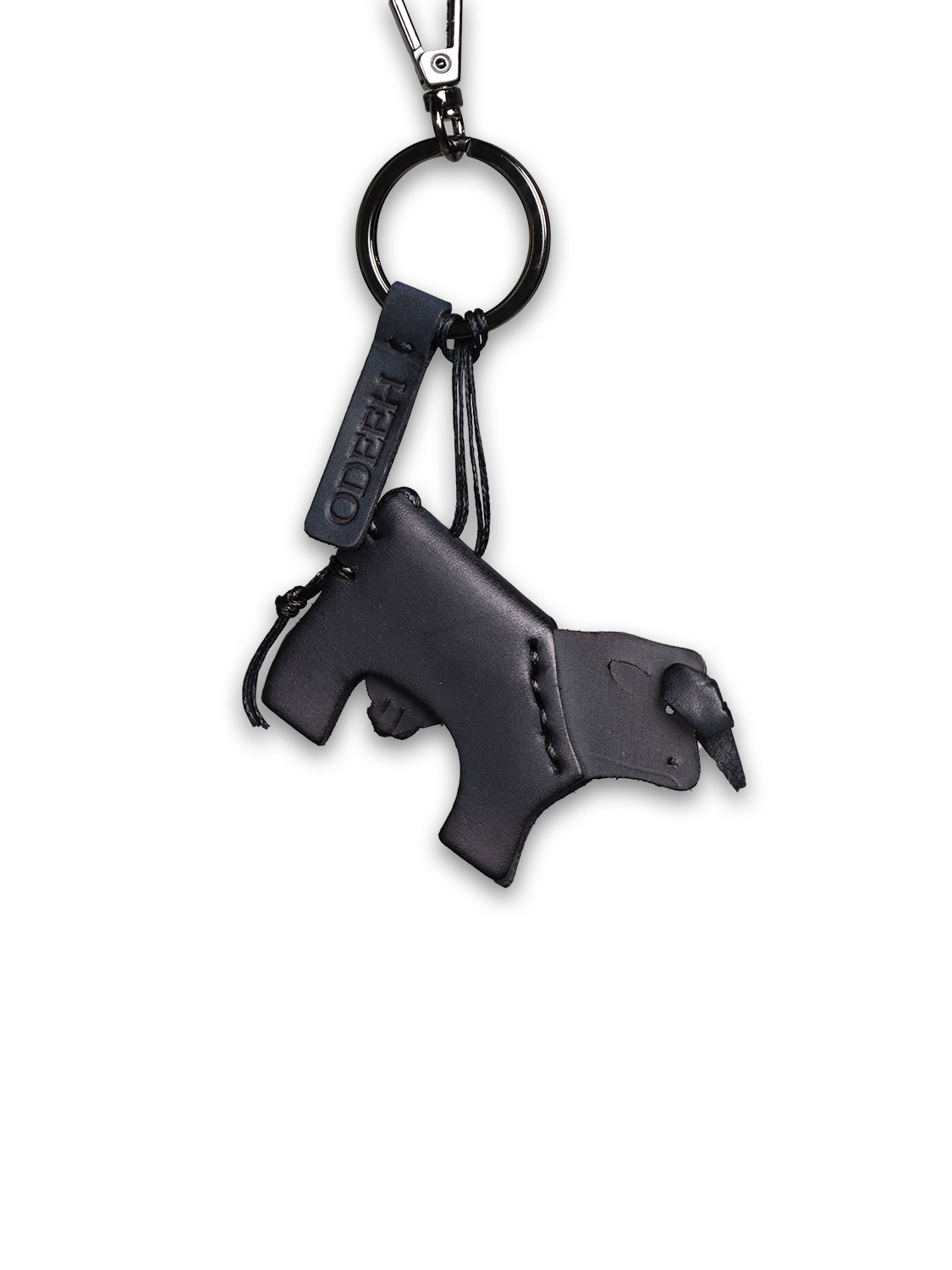 Leather key ring