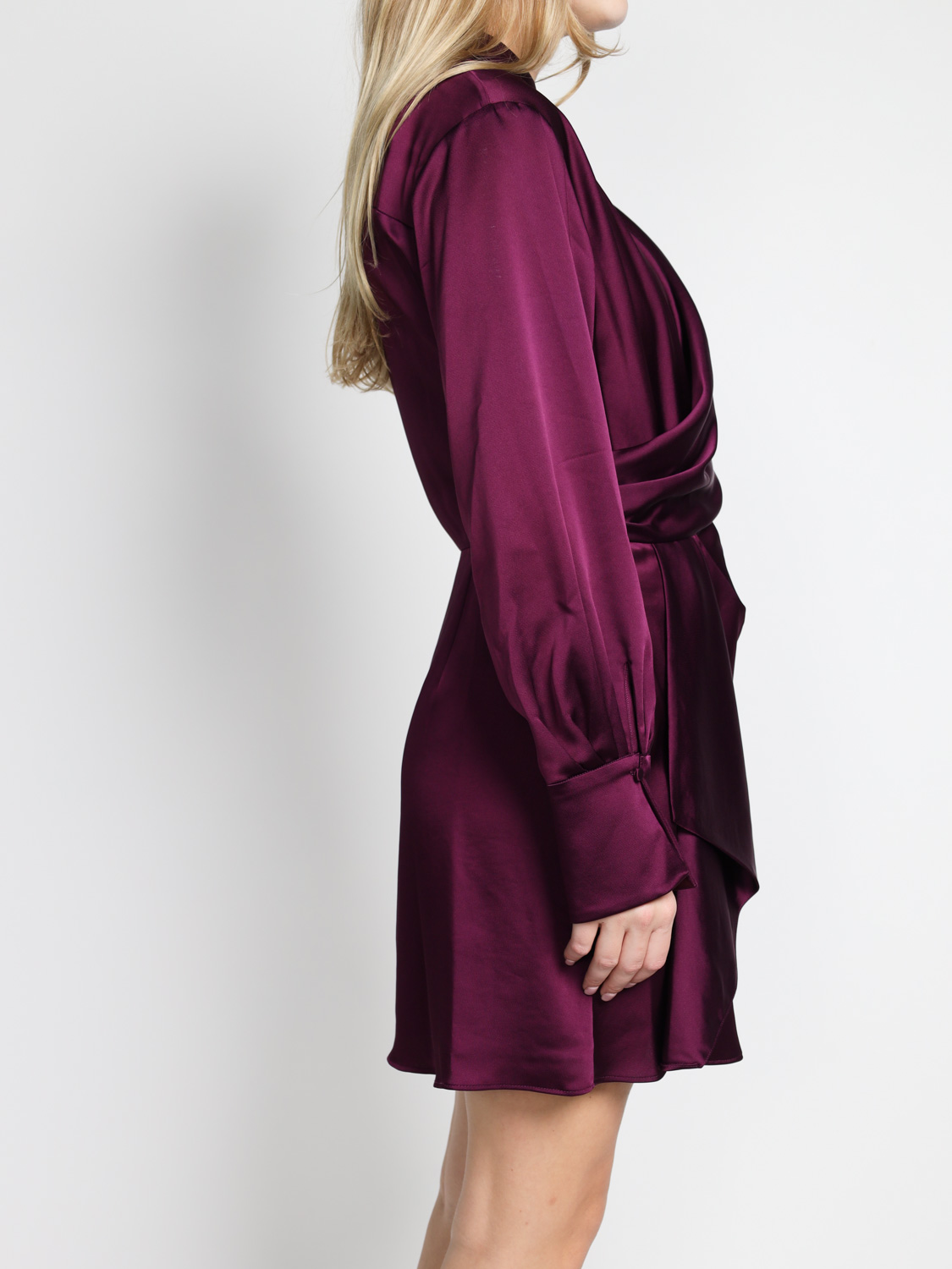 Simkhai Talit - Satin mini dress   bordeaux  34