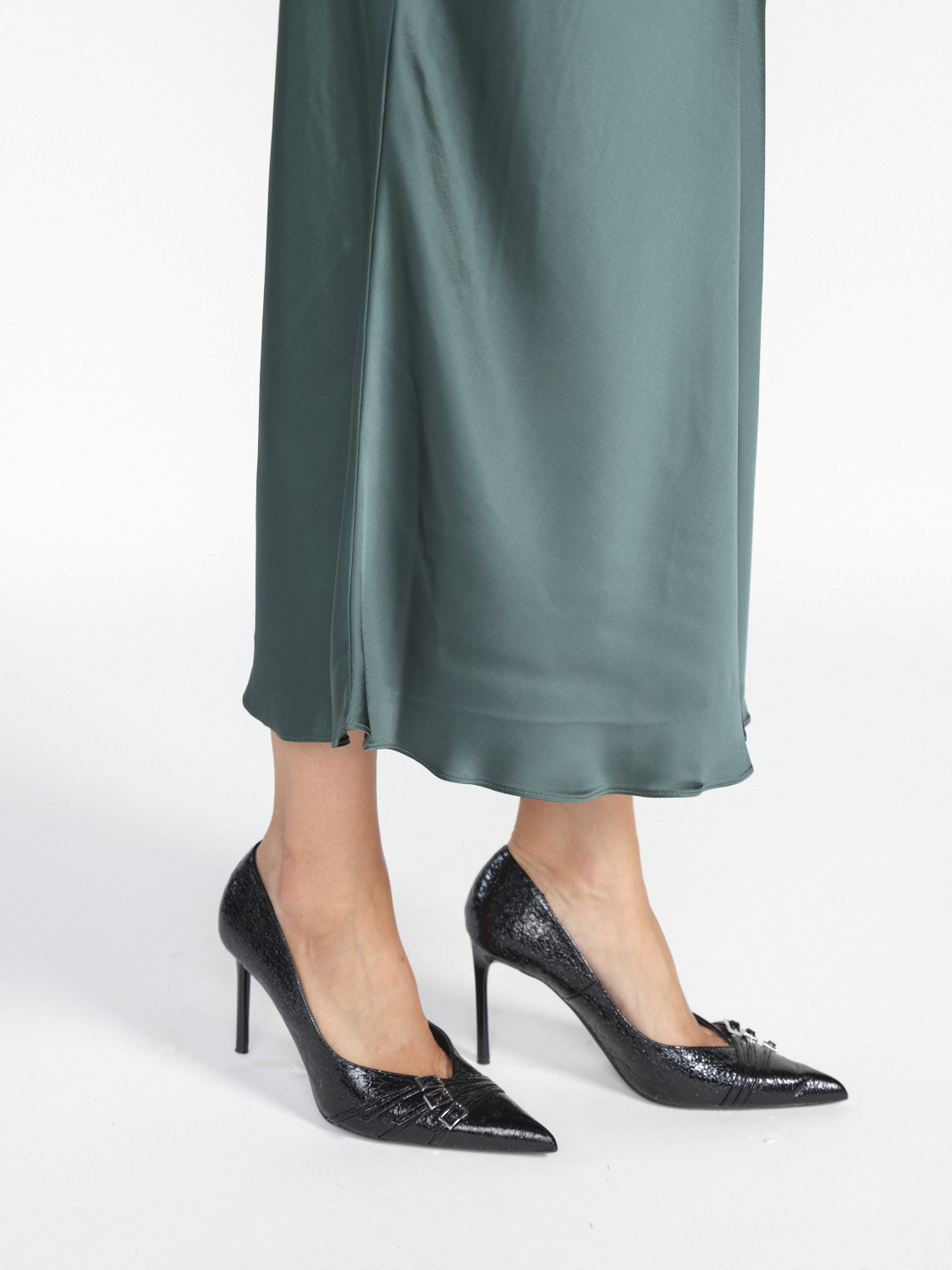 SIYU Liso's skirt made of viscose  green 38