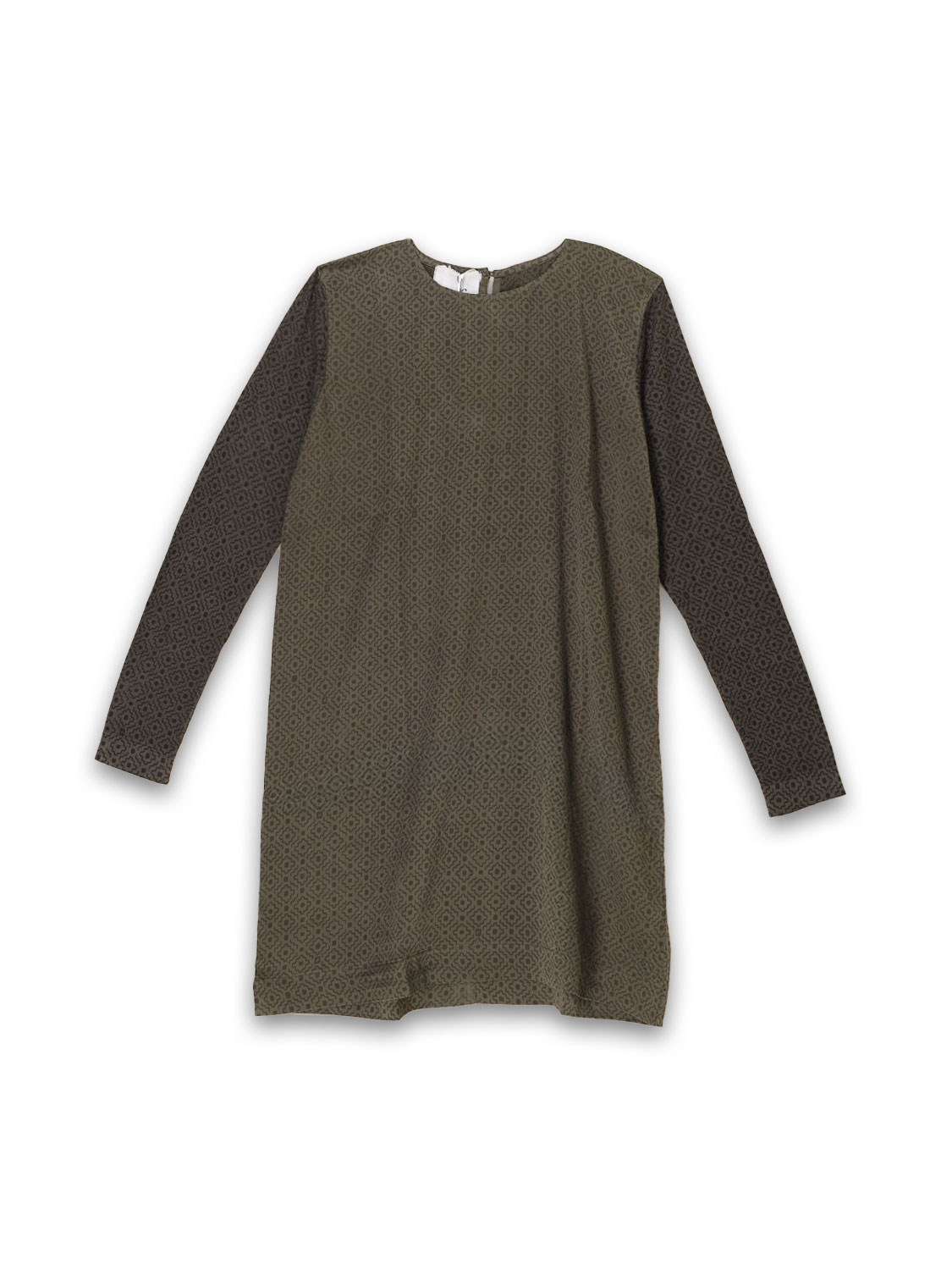 friendly hunting Tosca Addis Abeba - Silk cashmere blend dress   khaki XS