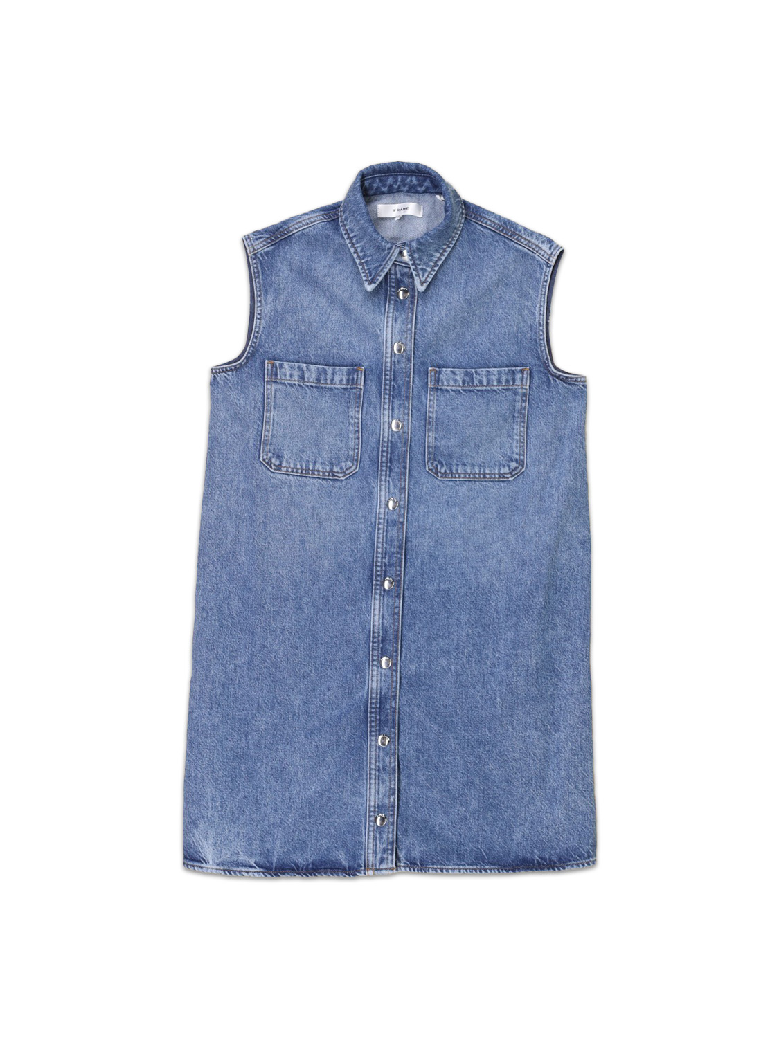 The Sleeveless – Denim Kleid 