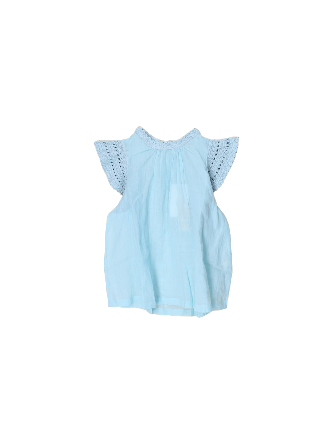 Ulla Johnson Kai – top with knitted details  mint 36