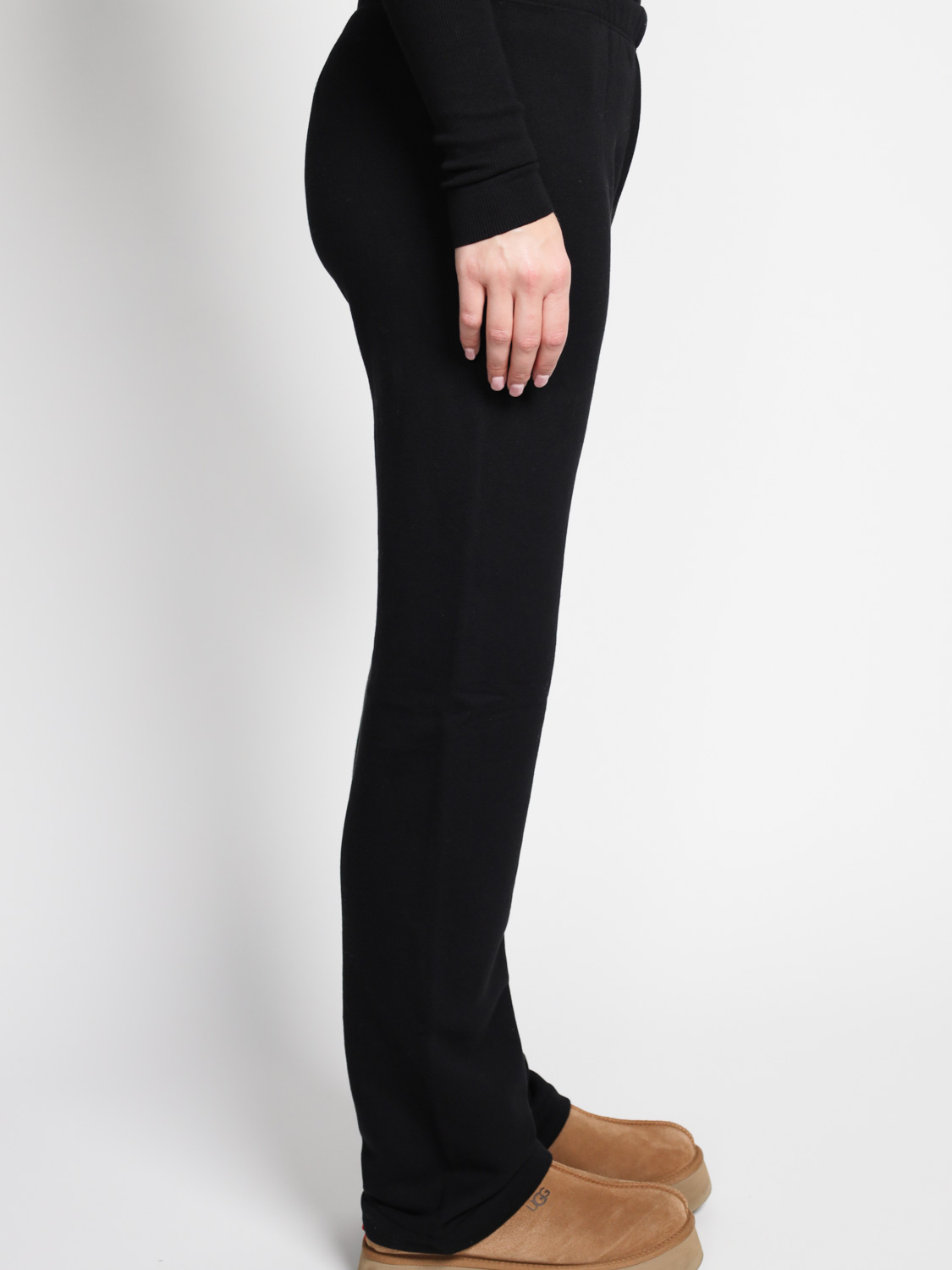 Eterne Straight Leg – Jogginghose mit geradem Bein   schwarz S