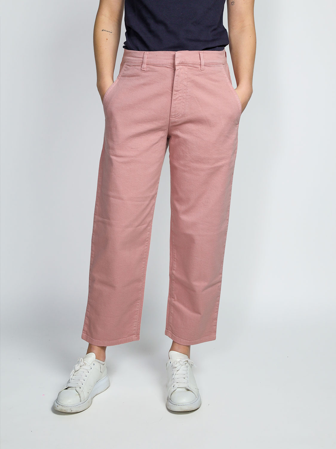 Odeeh Cotton mom jeans   rosa 26