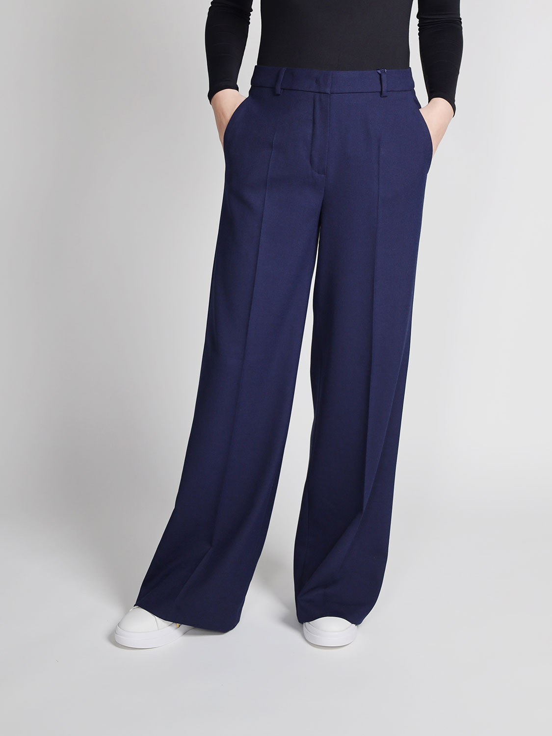 Seductive Shiloh – Wide-Leg Pants  marine 34