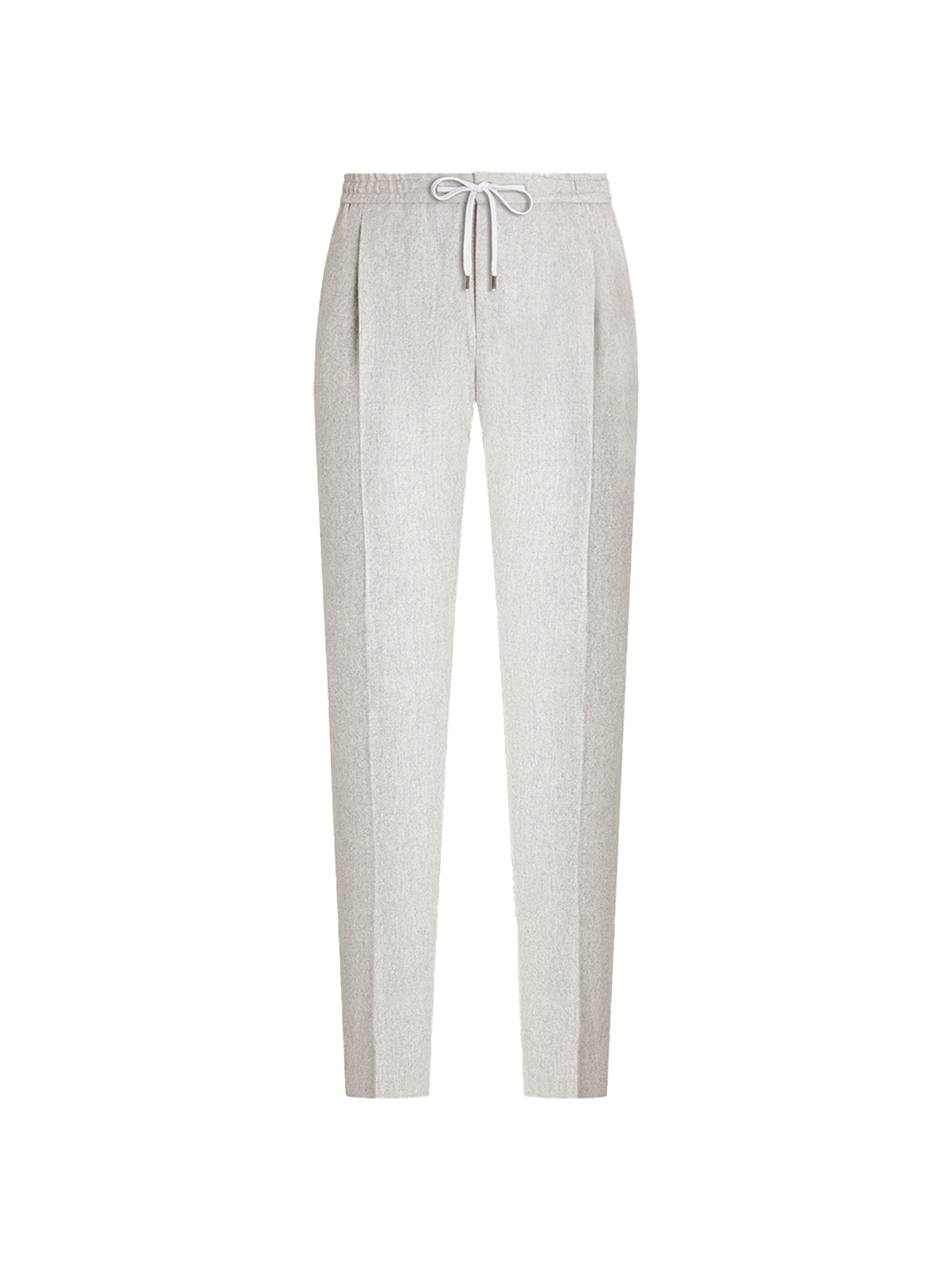 PT Torino Soft fit trousers made from a virgin wool-cashmere mix  grey 48