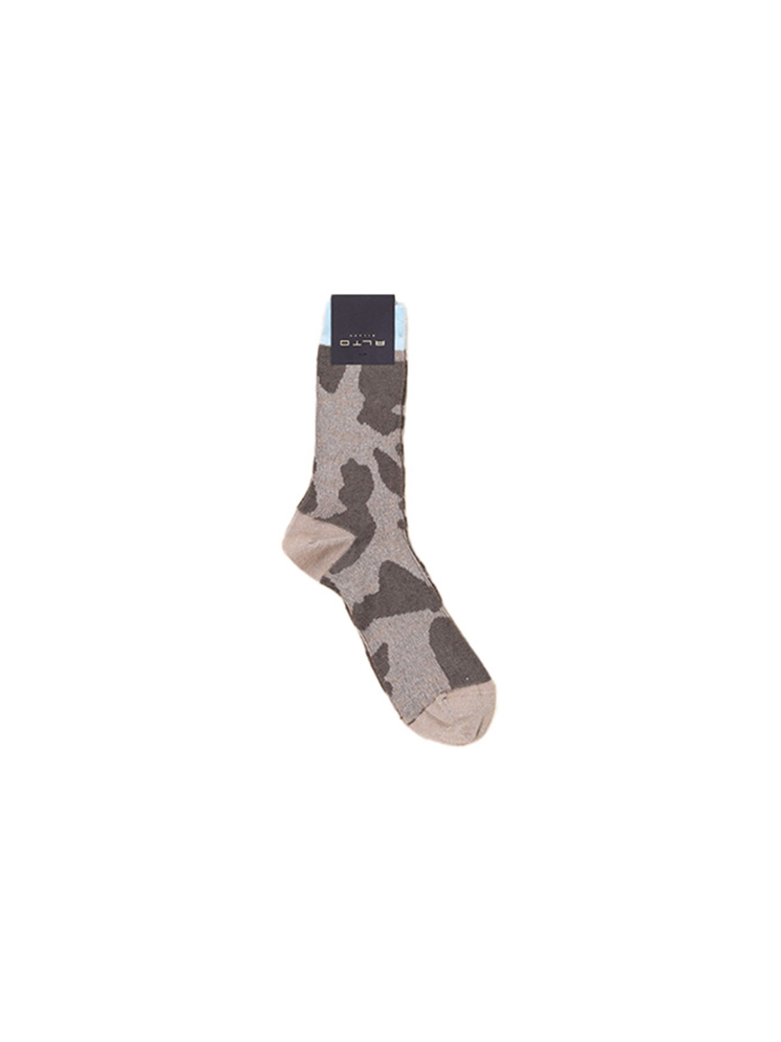 Socks with lurex effects 