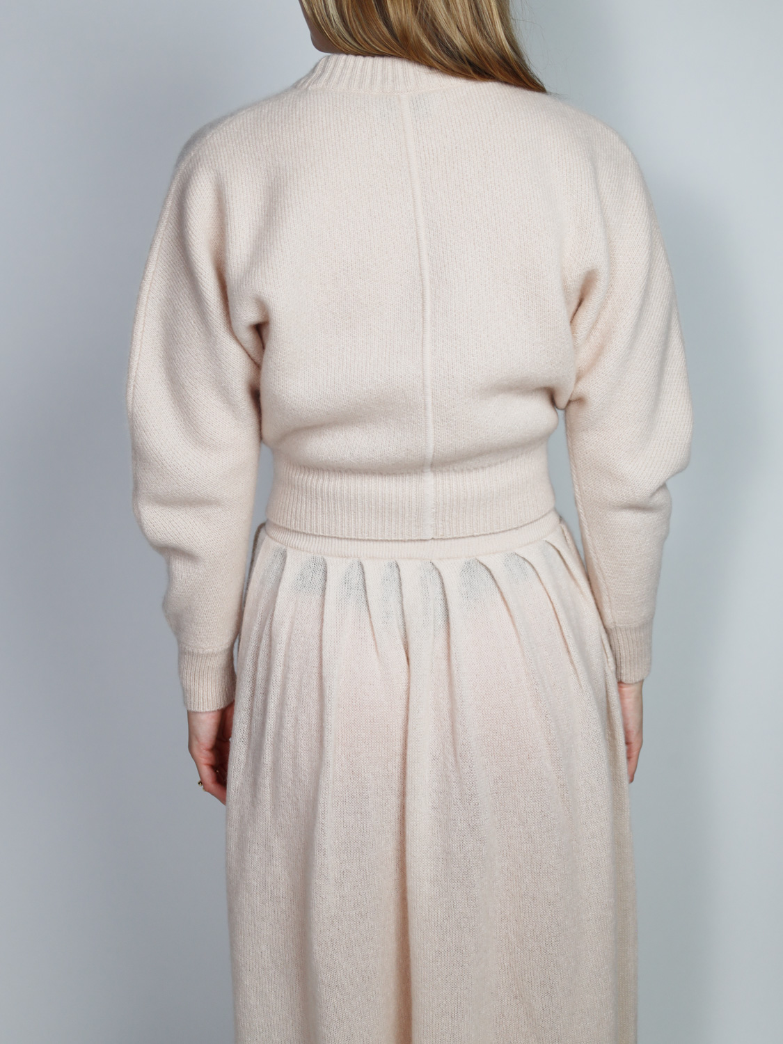 LU Ren Ruy – Cashmere sweater  beige XS