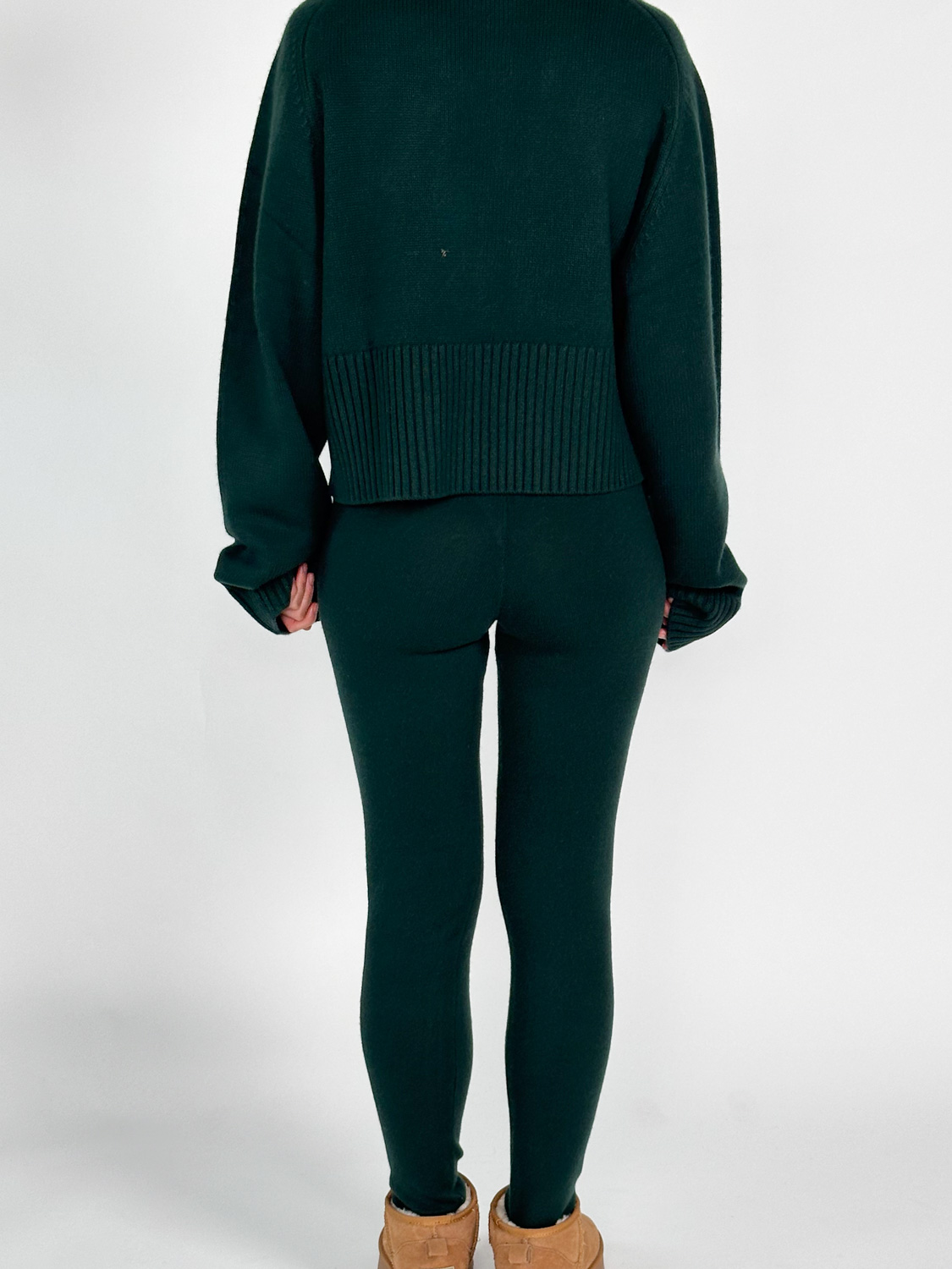 Extreme Cashmere N°256 Judith – Pullover aus Cashmere   verde Taglia unica