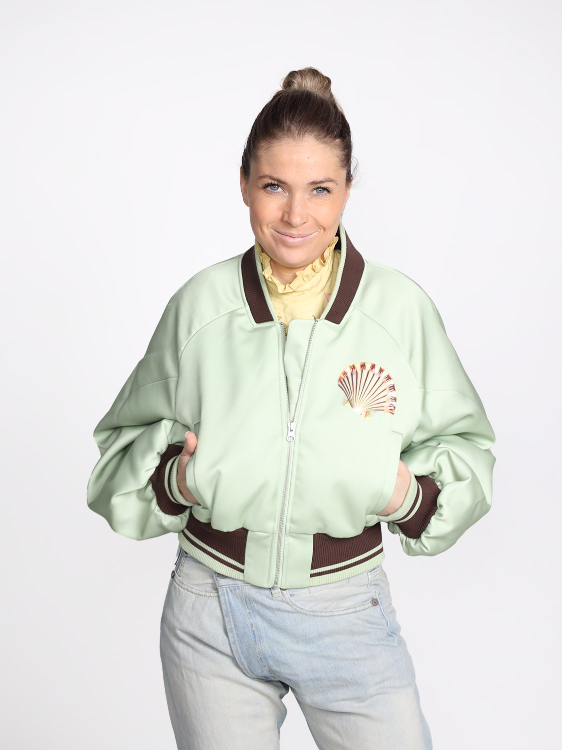 Alemais Opal – bomber jacket green 34