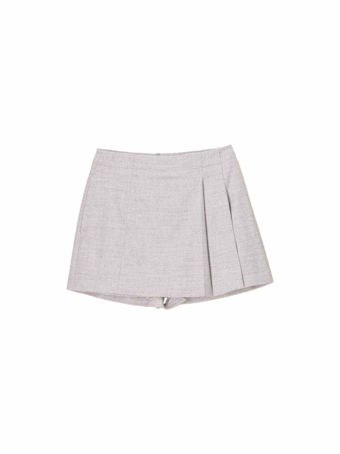 Lorena Antoniazzi Culottes made of virgin wool  grey 34