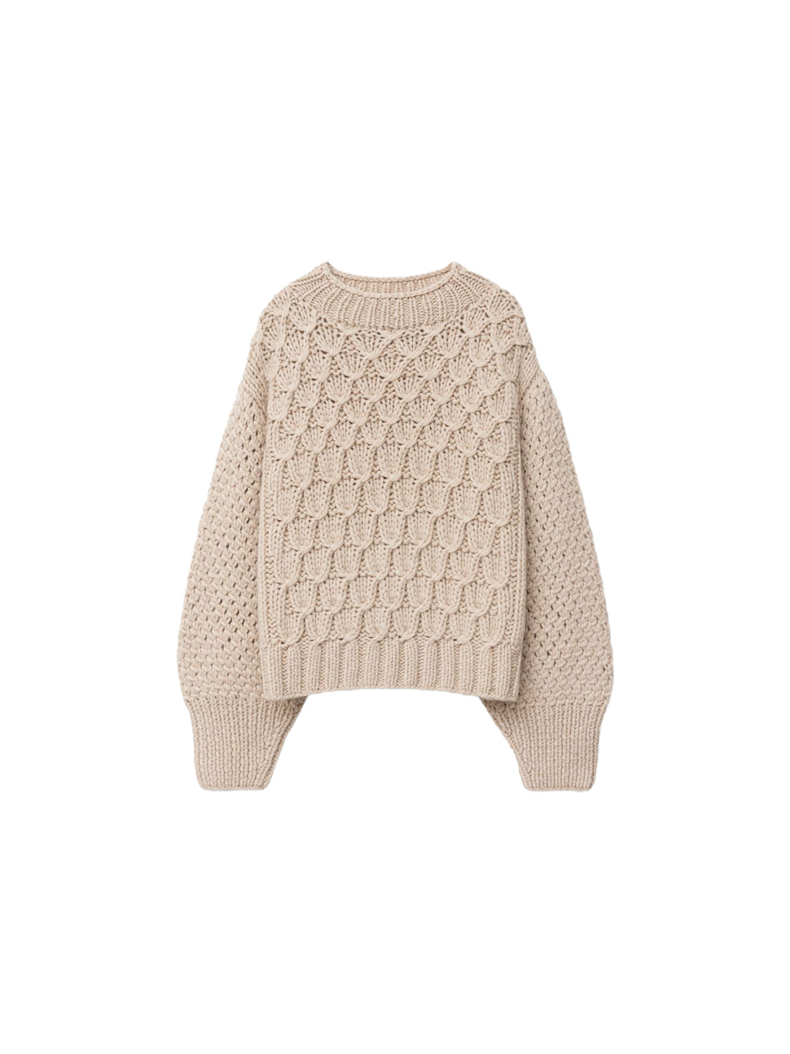 Hope - Cashmere cable knit sweater 