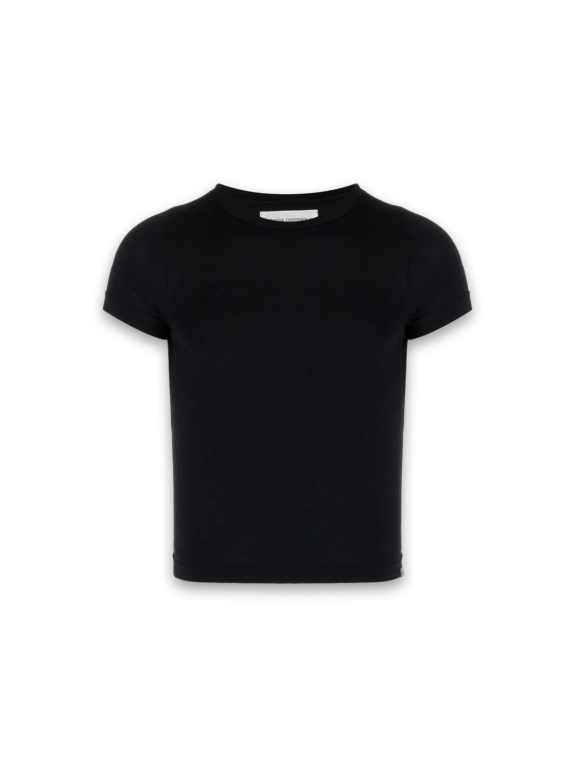 Extreme Cashmere N°292 America – Baby Tee  black One Size