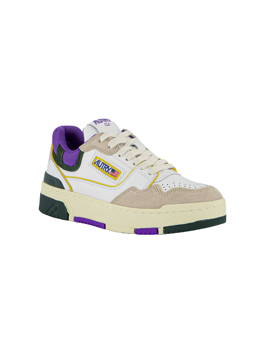 Autry CLC Low – Sneaker aus Leder   morado 37