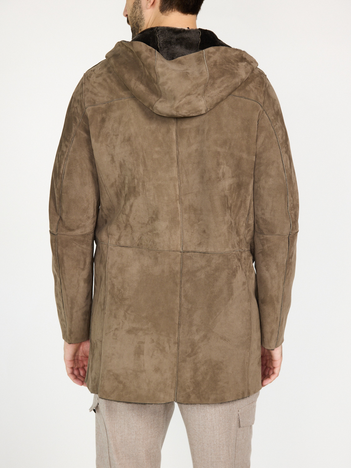 GMS 75  Merinillo Lamm Jacke marrón S