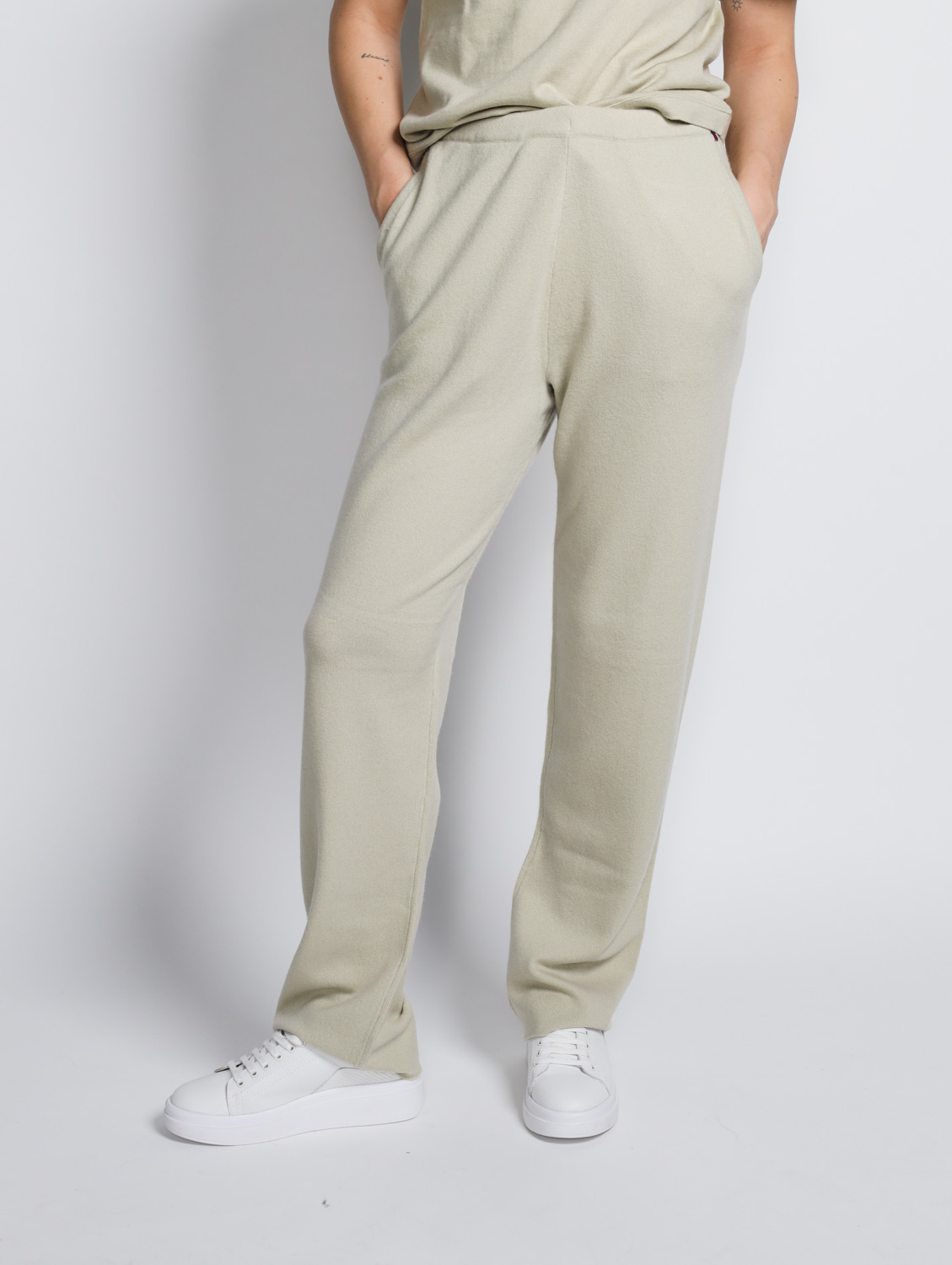 Extreme Cashmere N°320 Rush - Cashmere pants   creme One Size