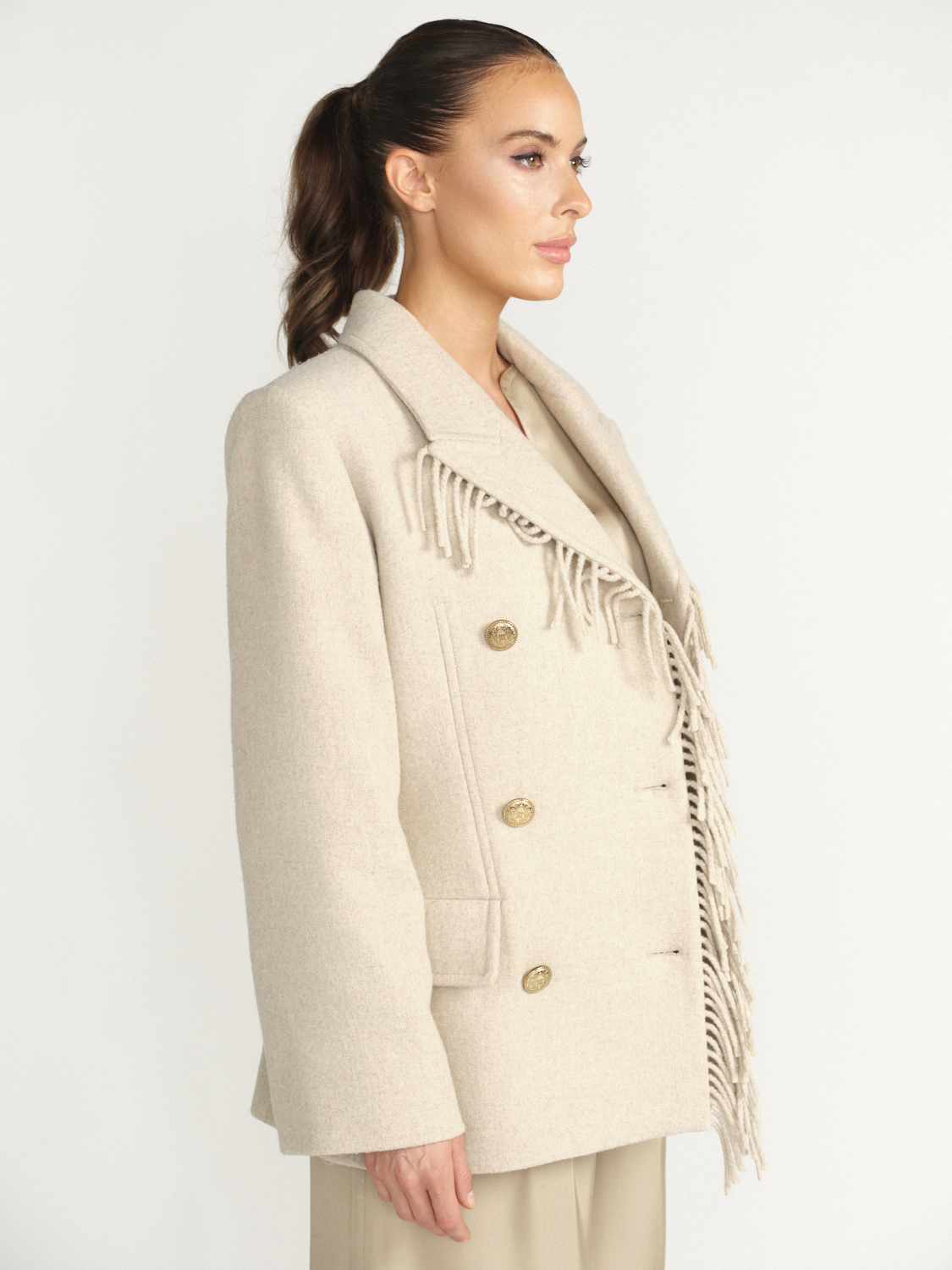 By Malene Birger Iggie blazer with fringes loui.rocks