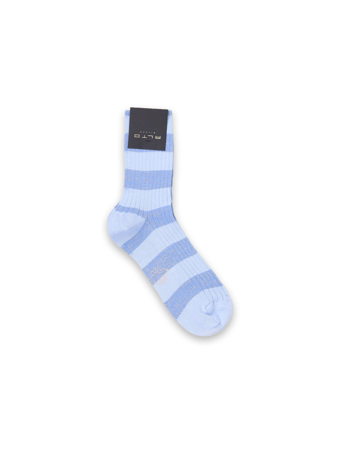 Alto Erica Donna – socks with lurex details  blue 36-41