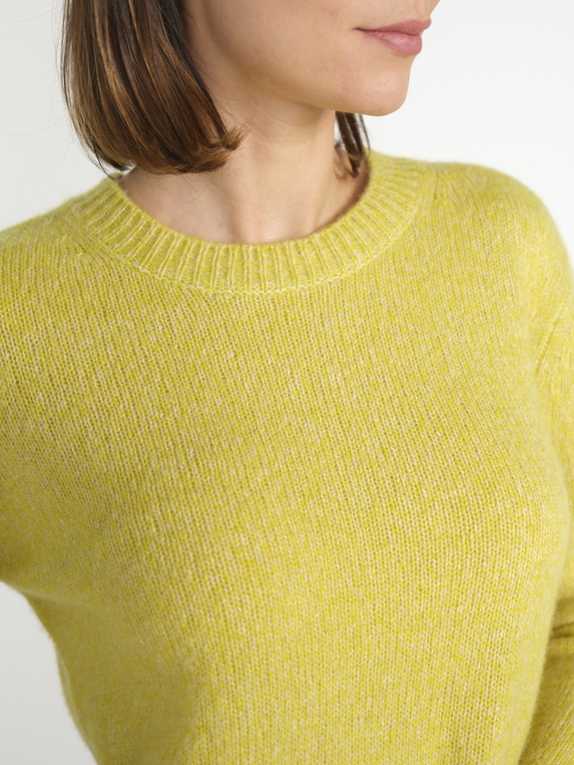 Lisa Yang Mira – Leichter Pullover aus Cashmere   hellgrün 34