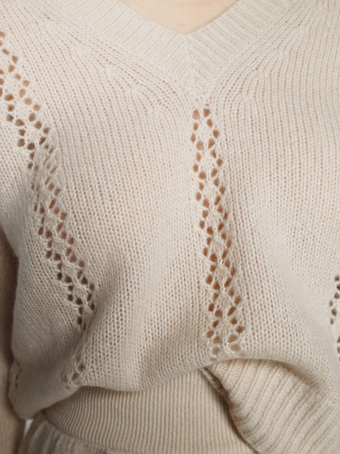 LU Ren Neves – Cashmere sweater  beige XS