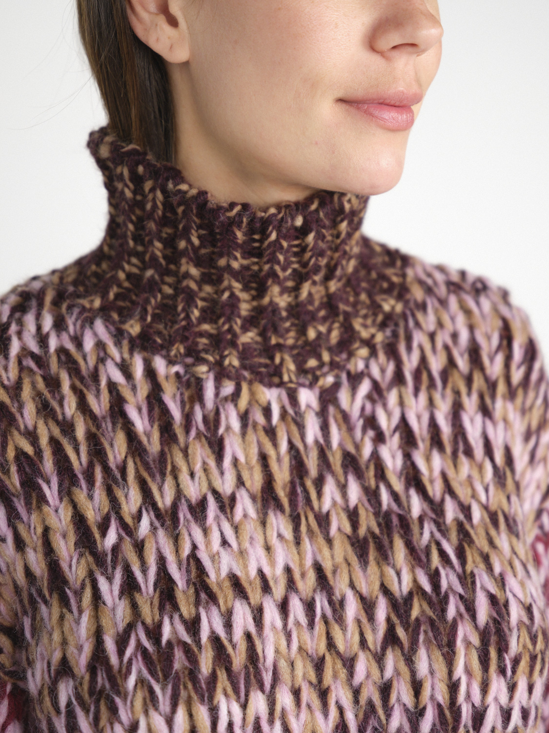 Roberto Collina Chunky knit sweater made from an alpaca-wool mix  multi XS