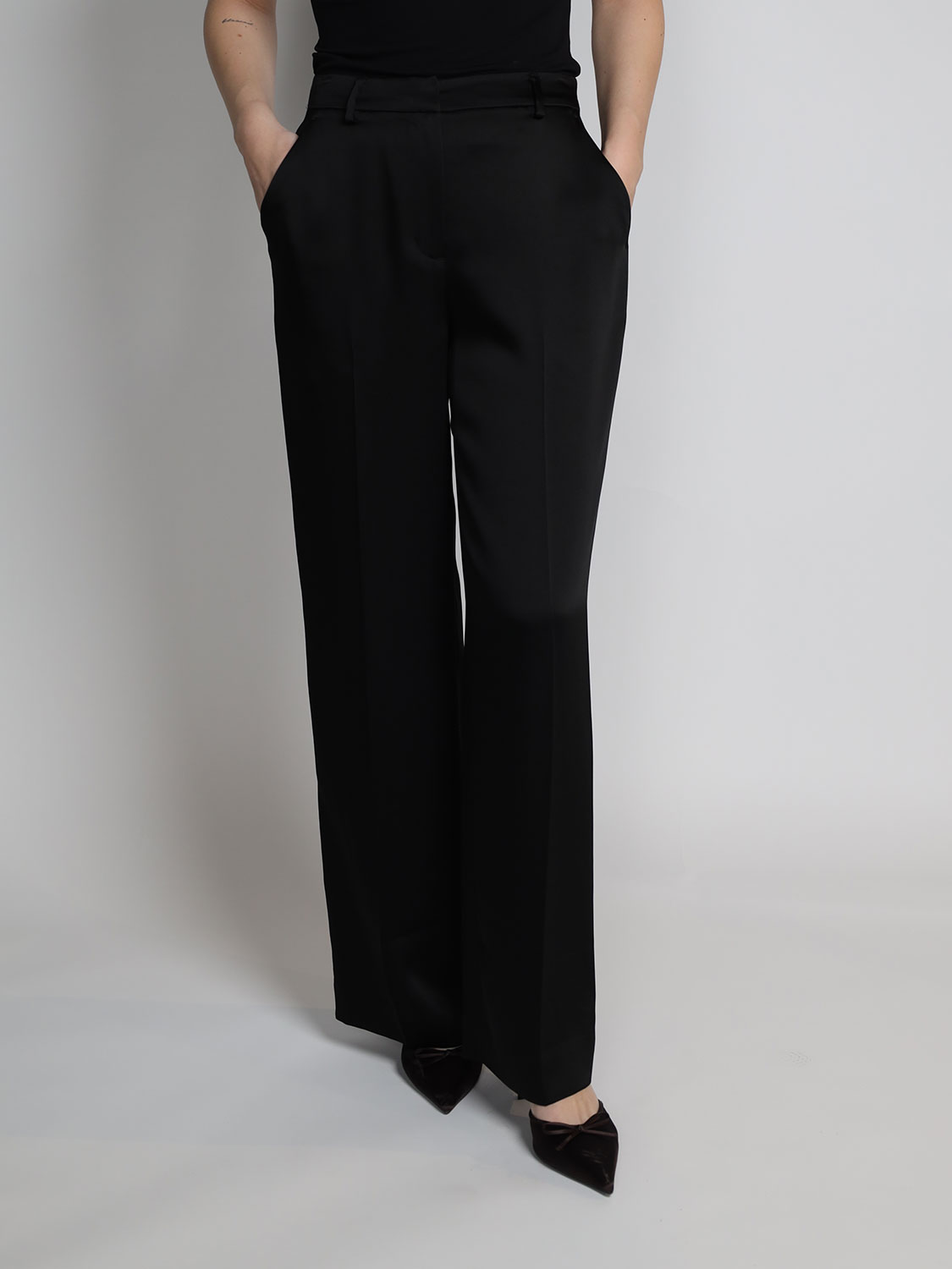 Simkhai Tavar - Satin trousers  black 34