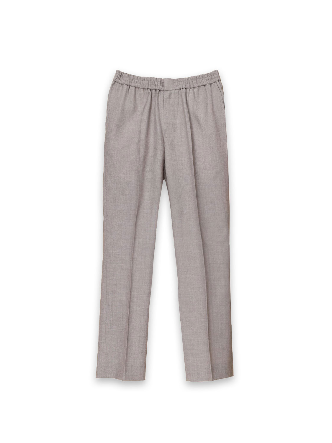 Elastic pleated trousers 