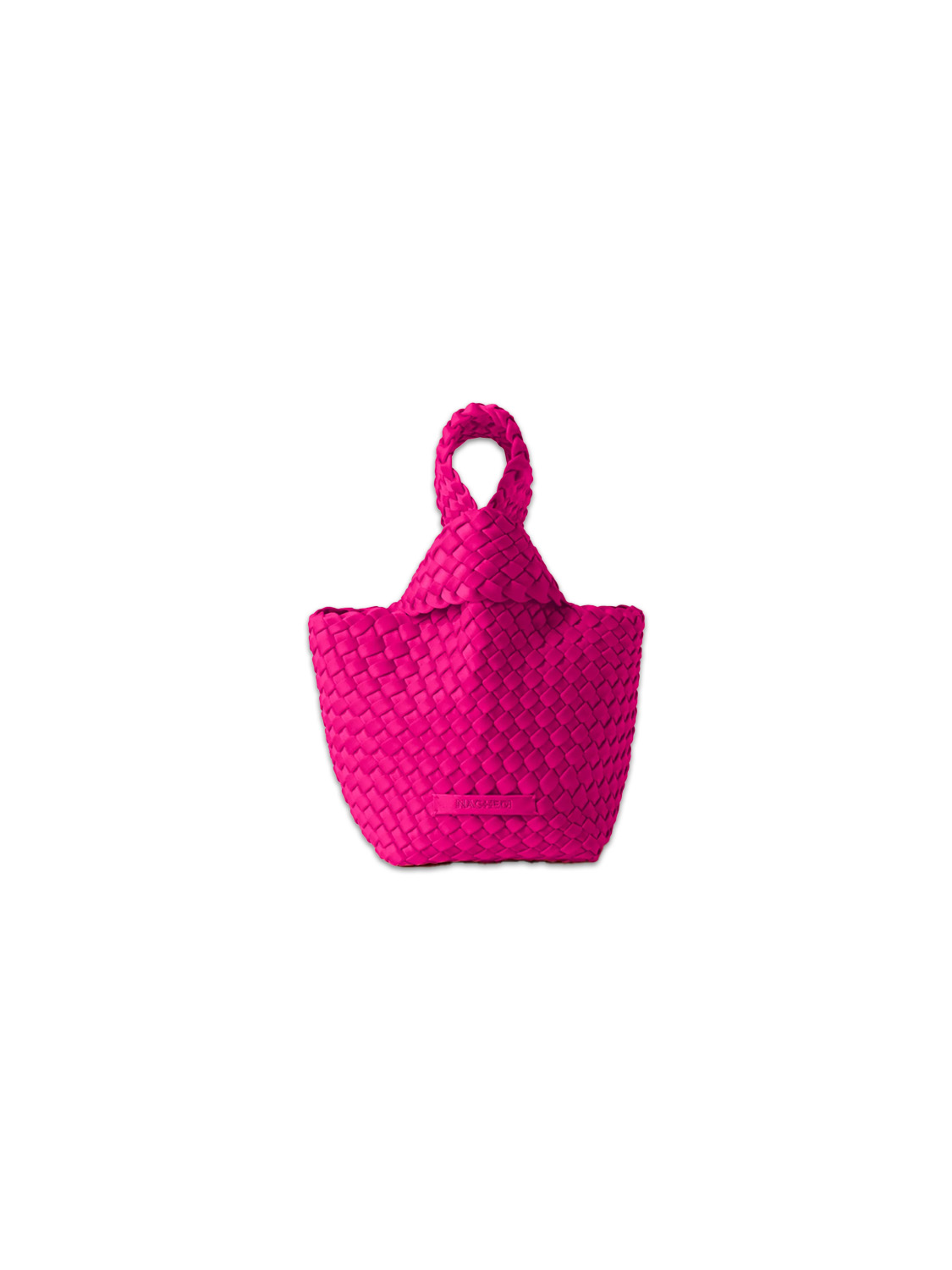 Naghedi Kyoto – Braided handbag  pink One Size