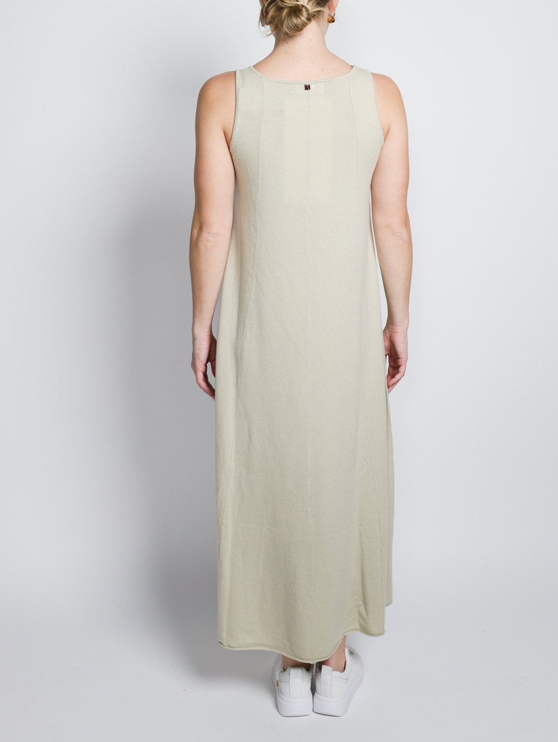 Extreme Cashmere N° 386 Elisa Short - Cashmere maxi dress   creme One Size