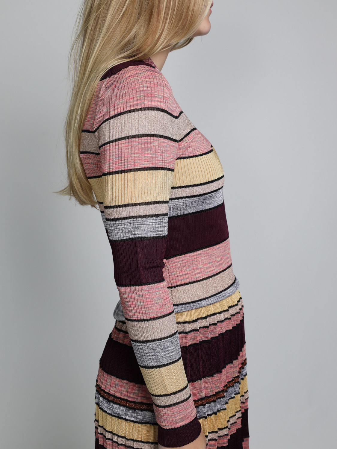 Ulla Johnson Denia striped top with lurex details  mehrfarbig S