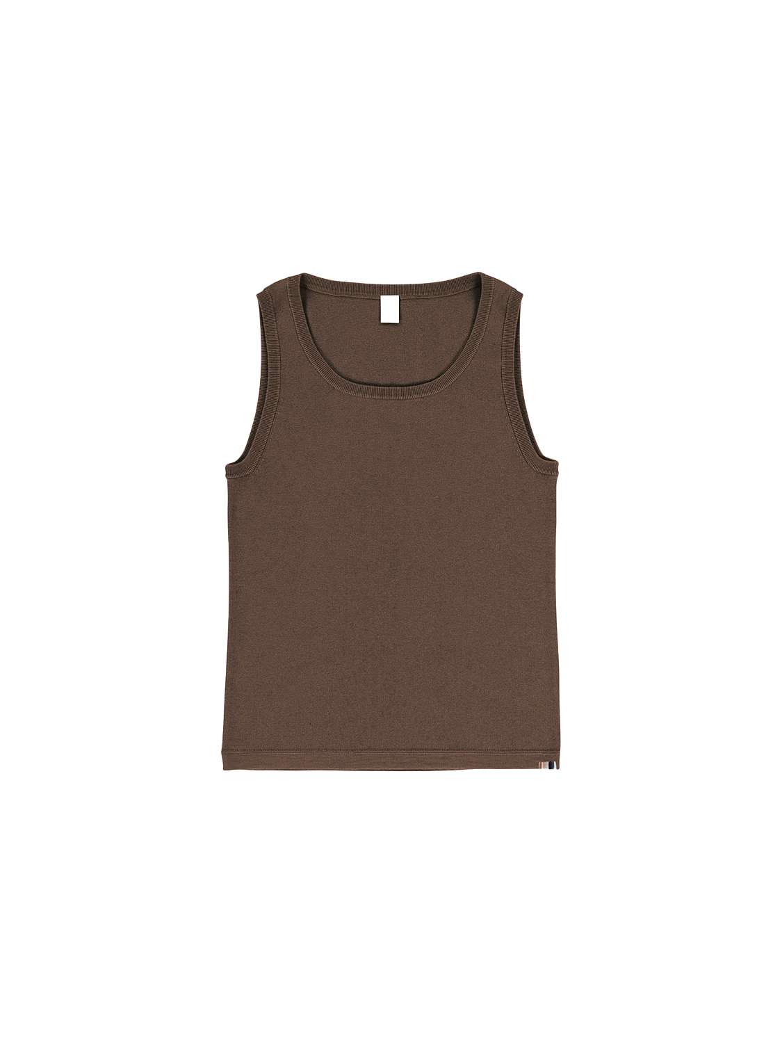 Extreme Cashmere N°333 Singlet – top made from a cotton-cashmere mix  brown One Size