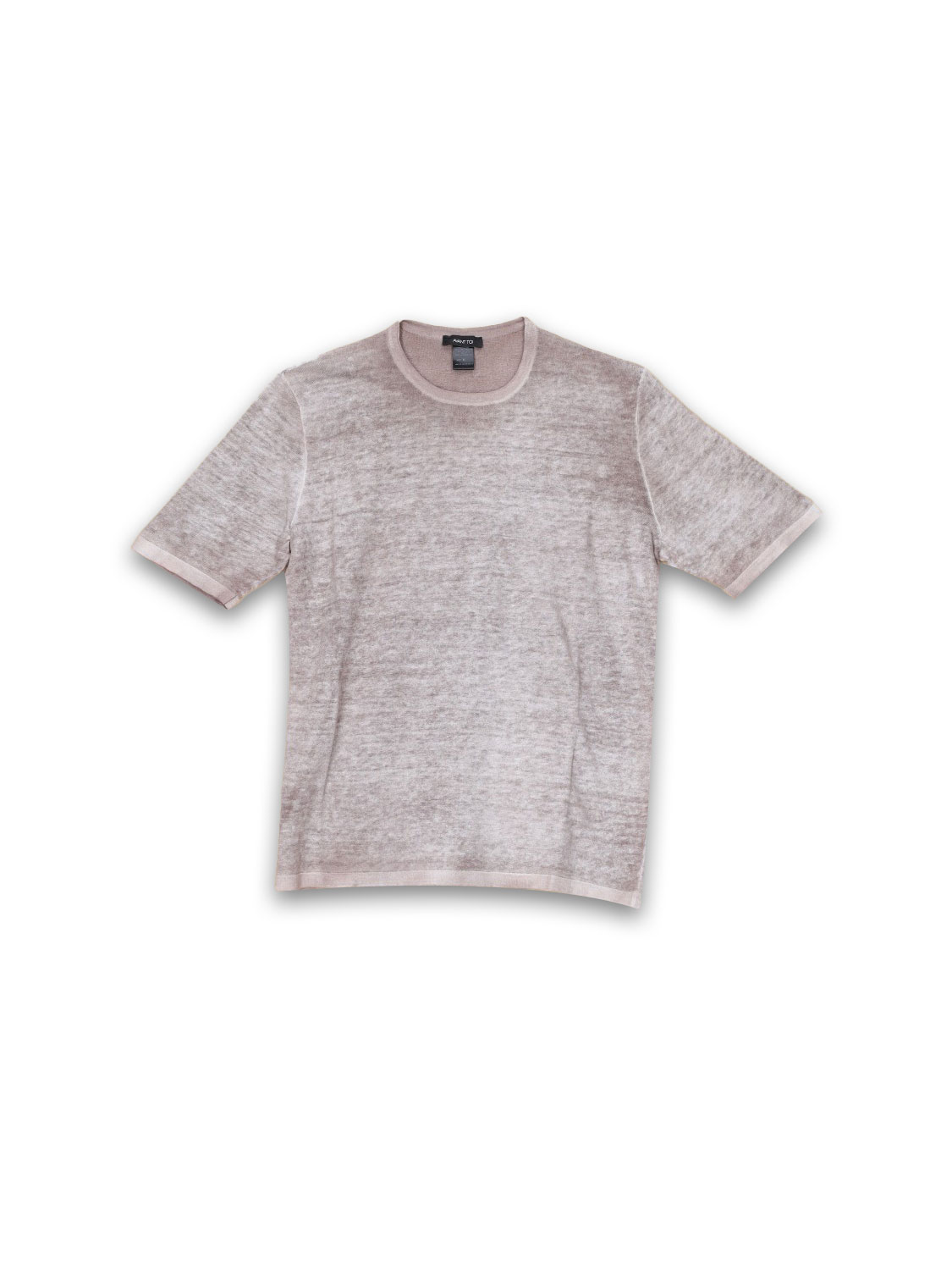 Mottled linen-blend shirt 