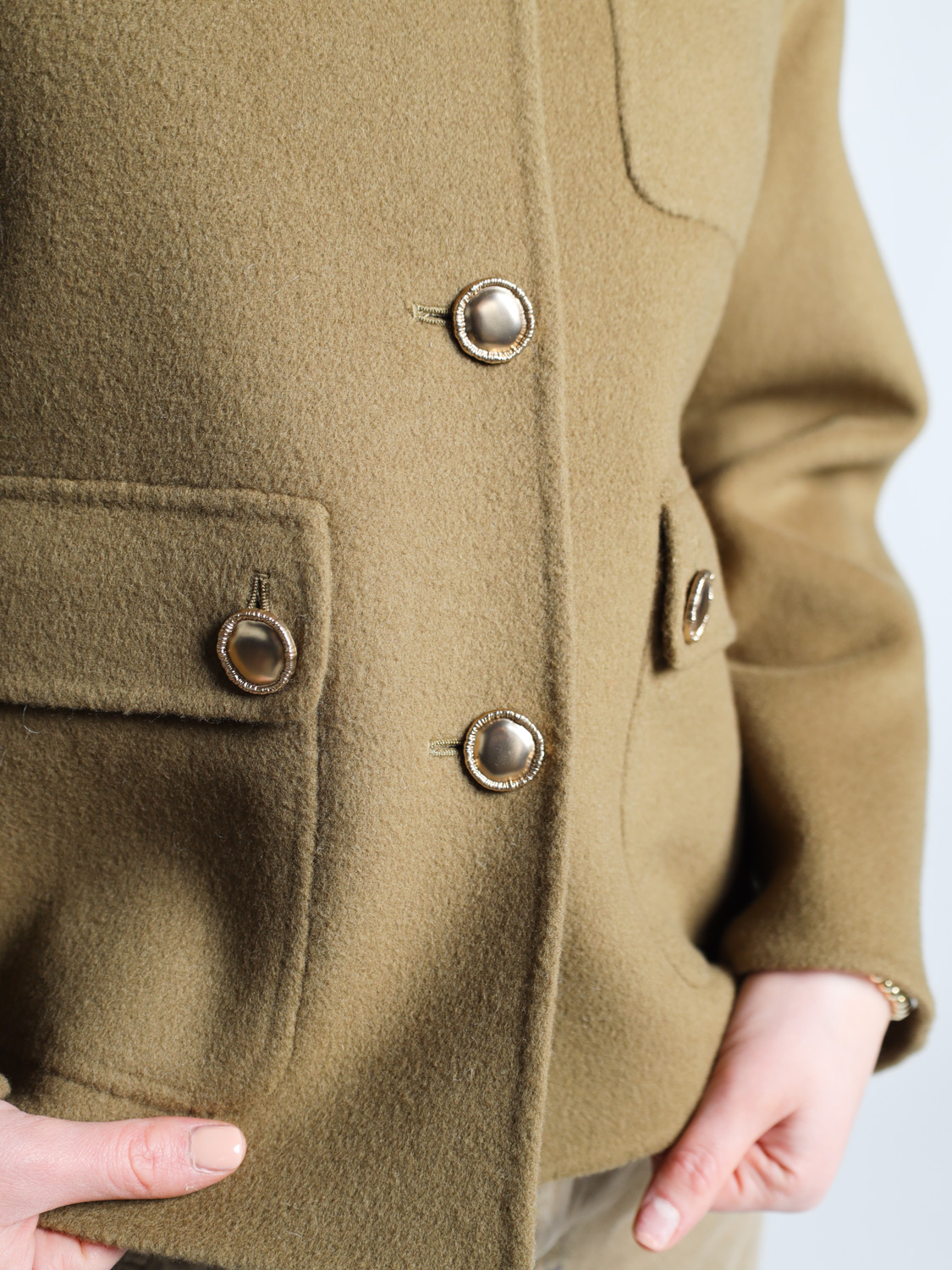 Arma Hollywood wool jacket  khaki 40