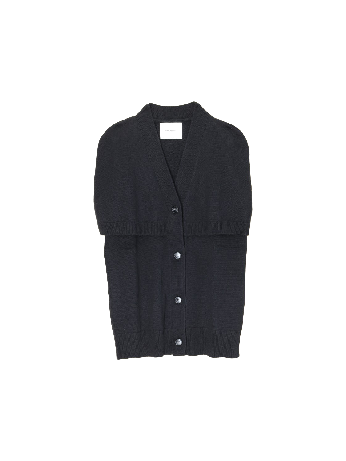 Lisa Yang Kendal Cardigan Weste schwarz 34