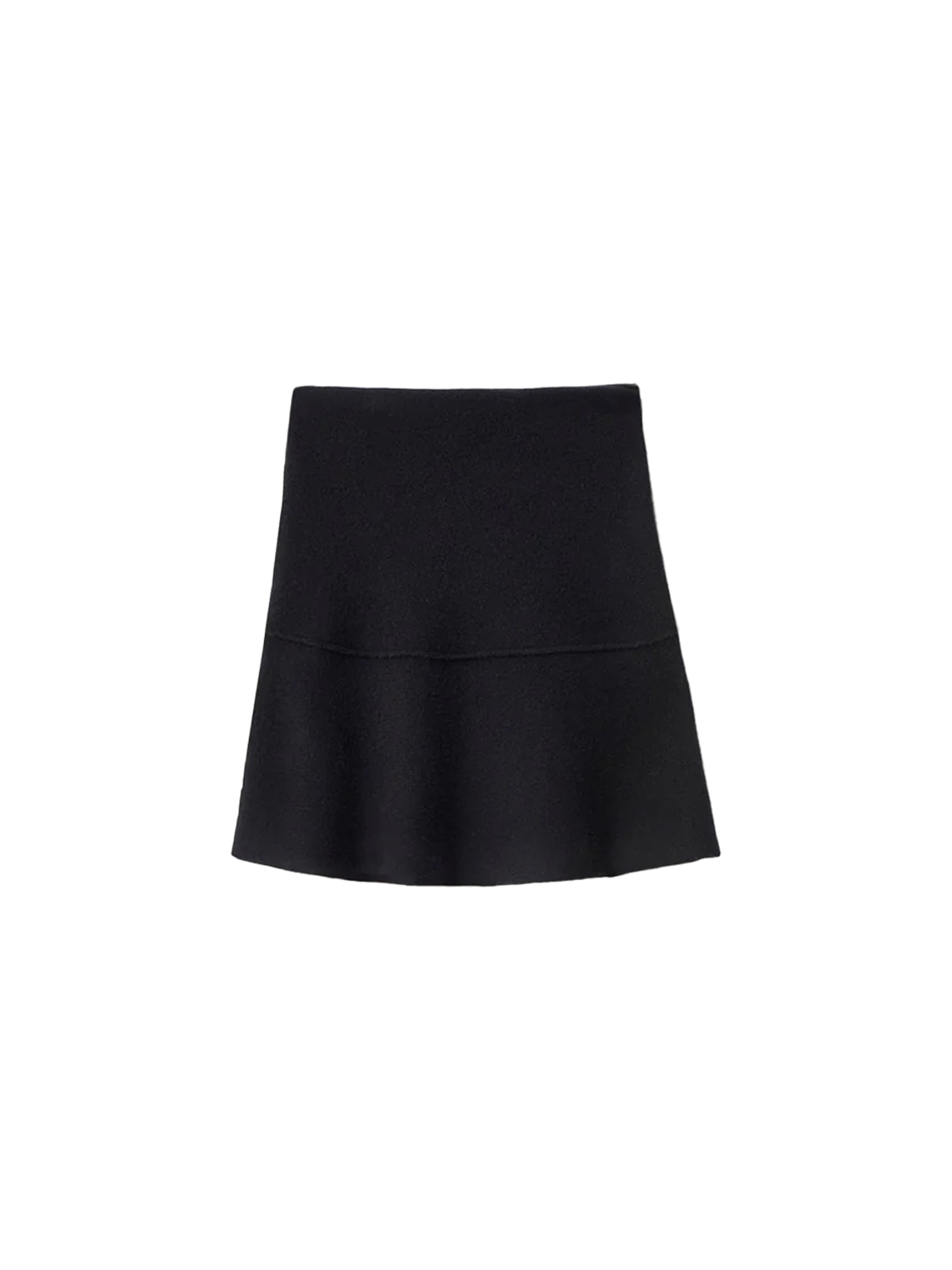 Lisa Yang Noah – cashmere mini skirt  black 38