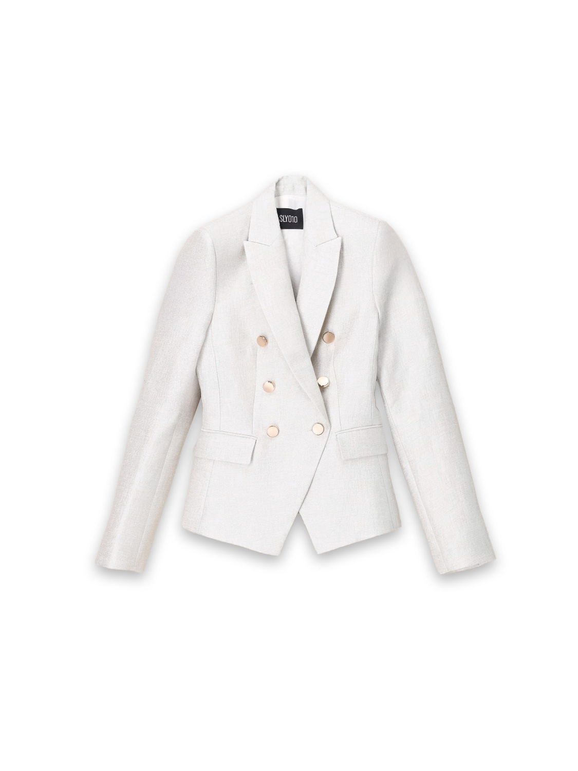 Sly010 Aria Jacket -  Blazer mit vergoldeten Knöpfen  36 creme