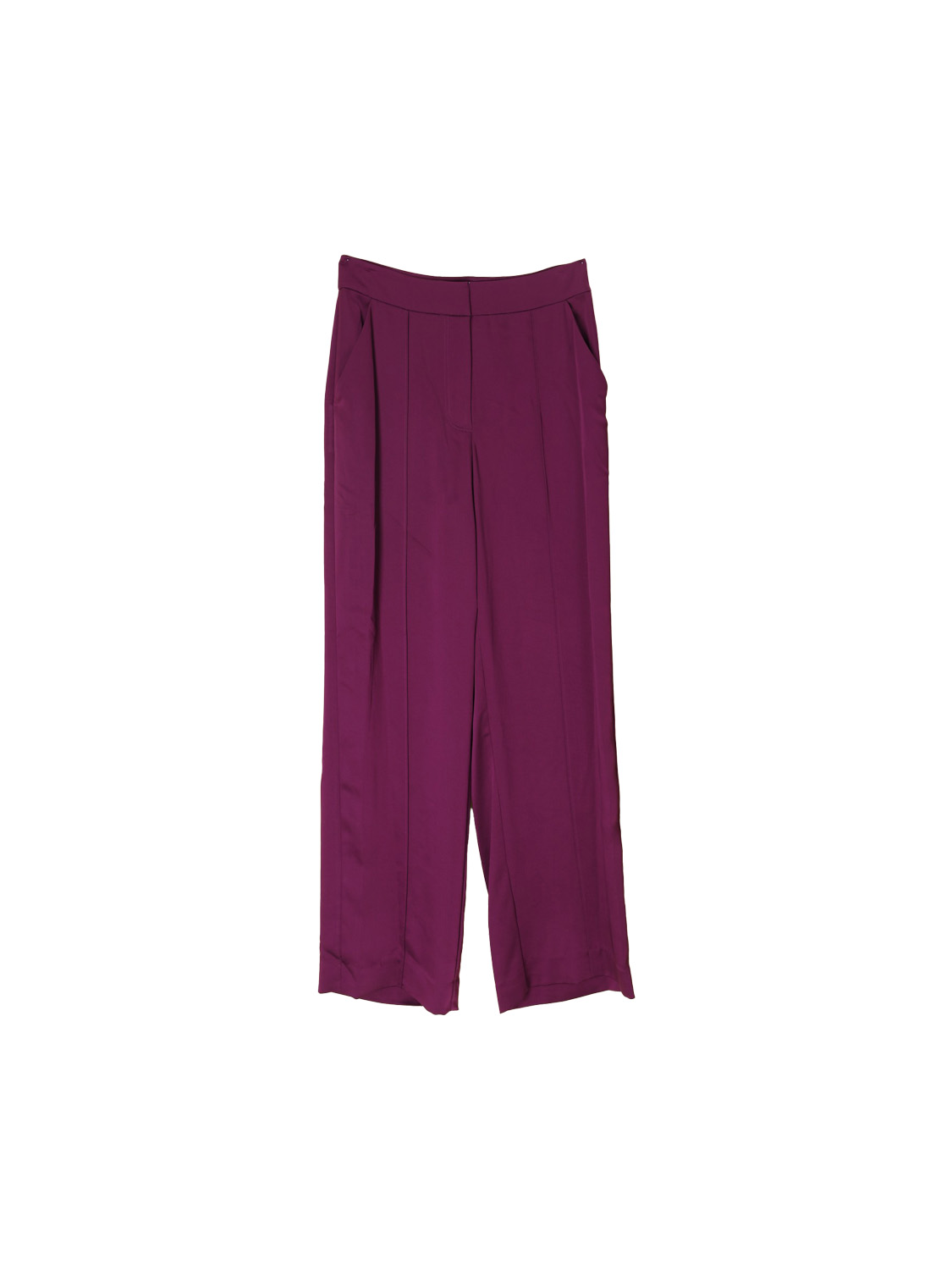 Simkhai Kira - Flowing satin trousers    bordeaux  34