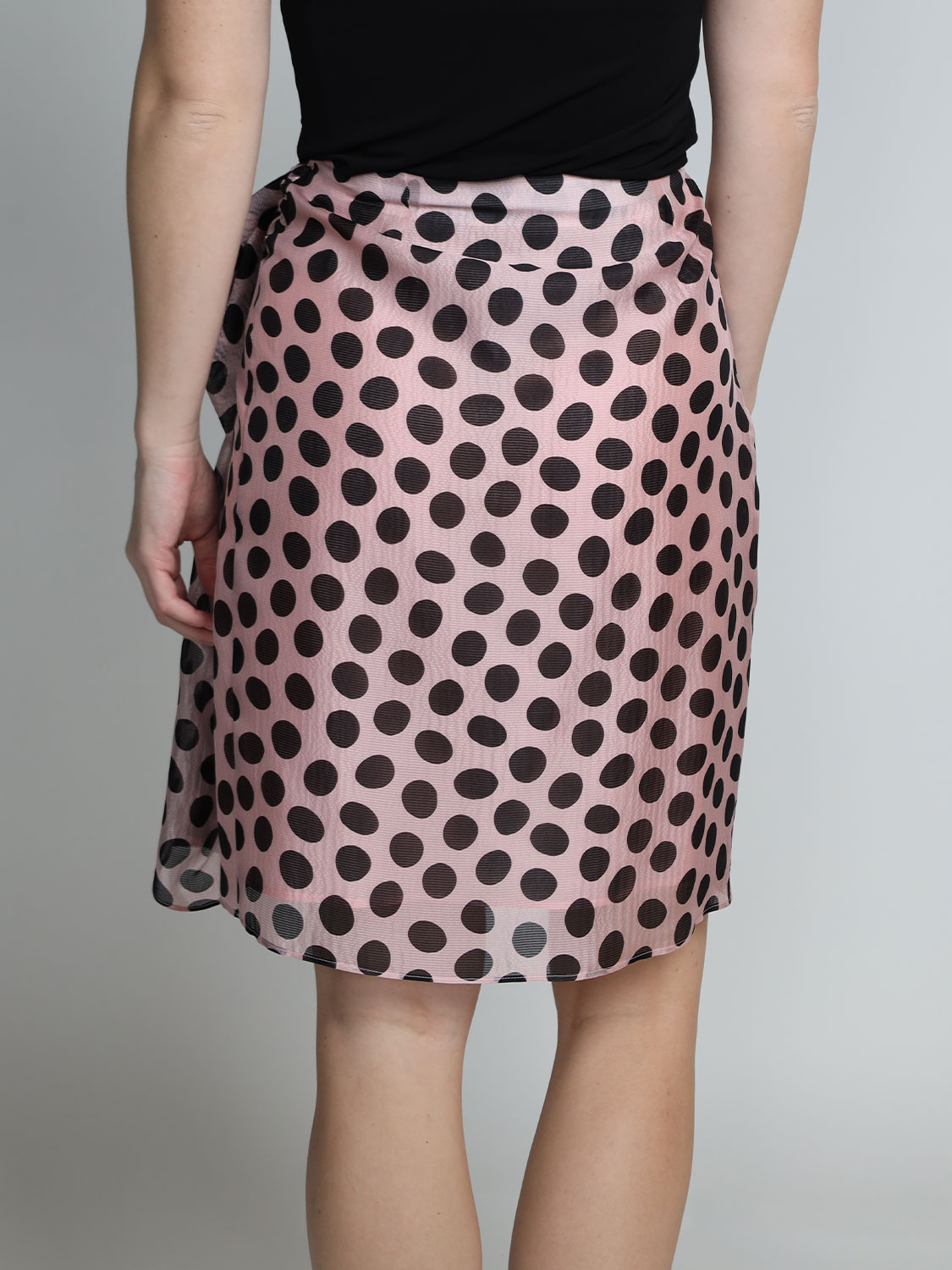 Nina Ricci Skirt with asymmetrical bow detail  rosa 34