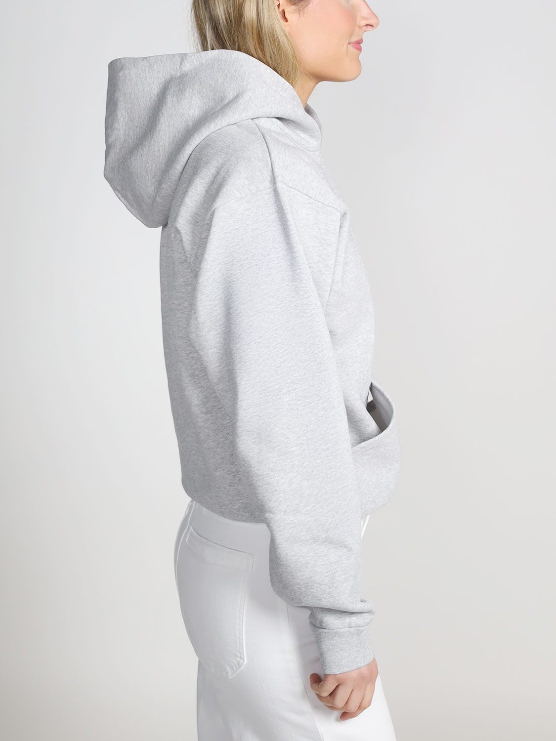 Coperni Stay foolish – Sweatshirt aus Baumwolle   grau S