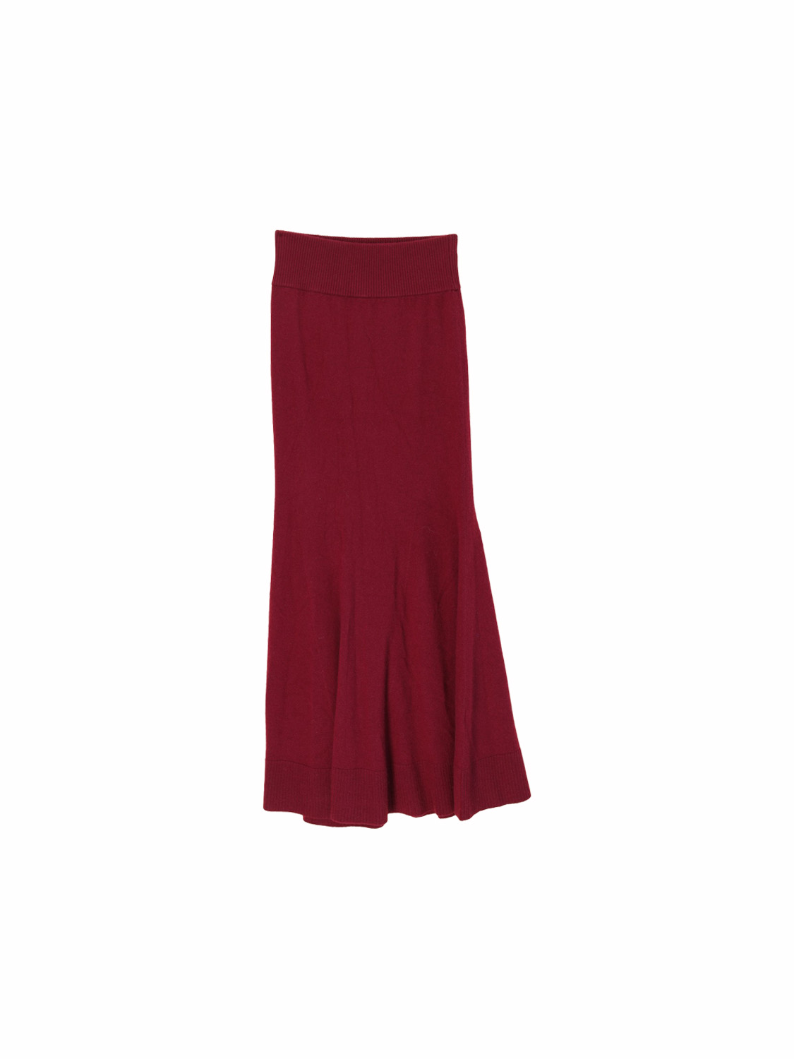 LU Ren Cashmere skirt  bordeaux  S